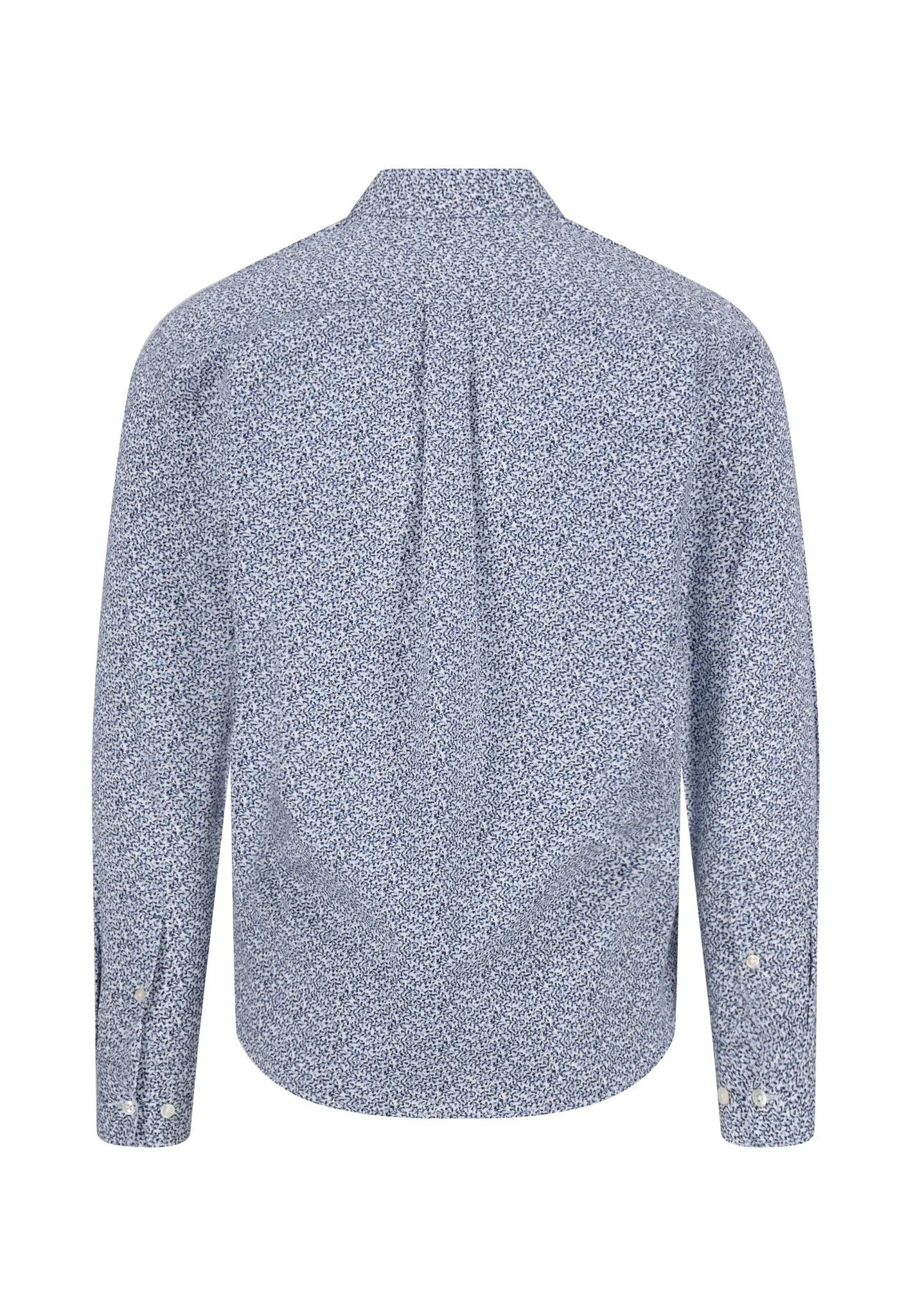 Hemd aus Baumwolle mit Button-Down-Kragen und langen Ärmeln - Image 10