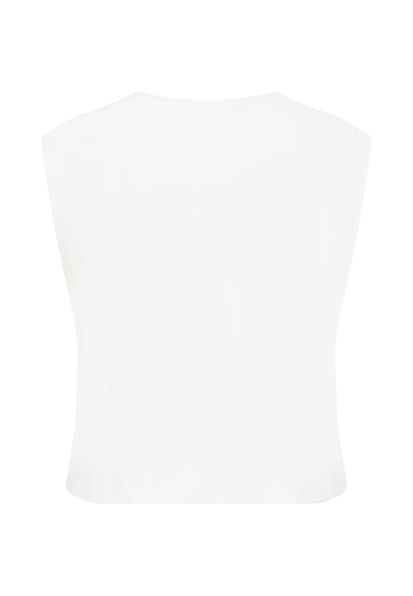 Ärmelloses Shirt aus Baumwoll-Viskose-Mix - Image 2