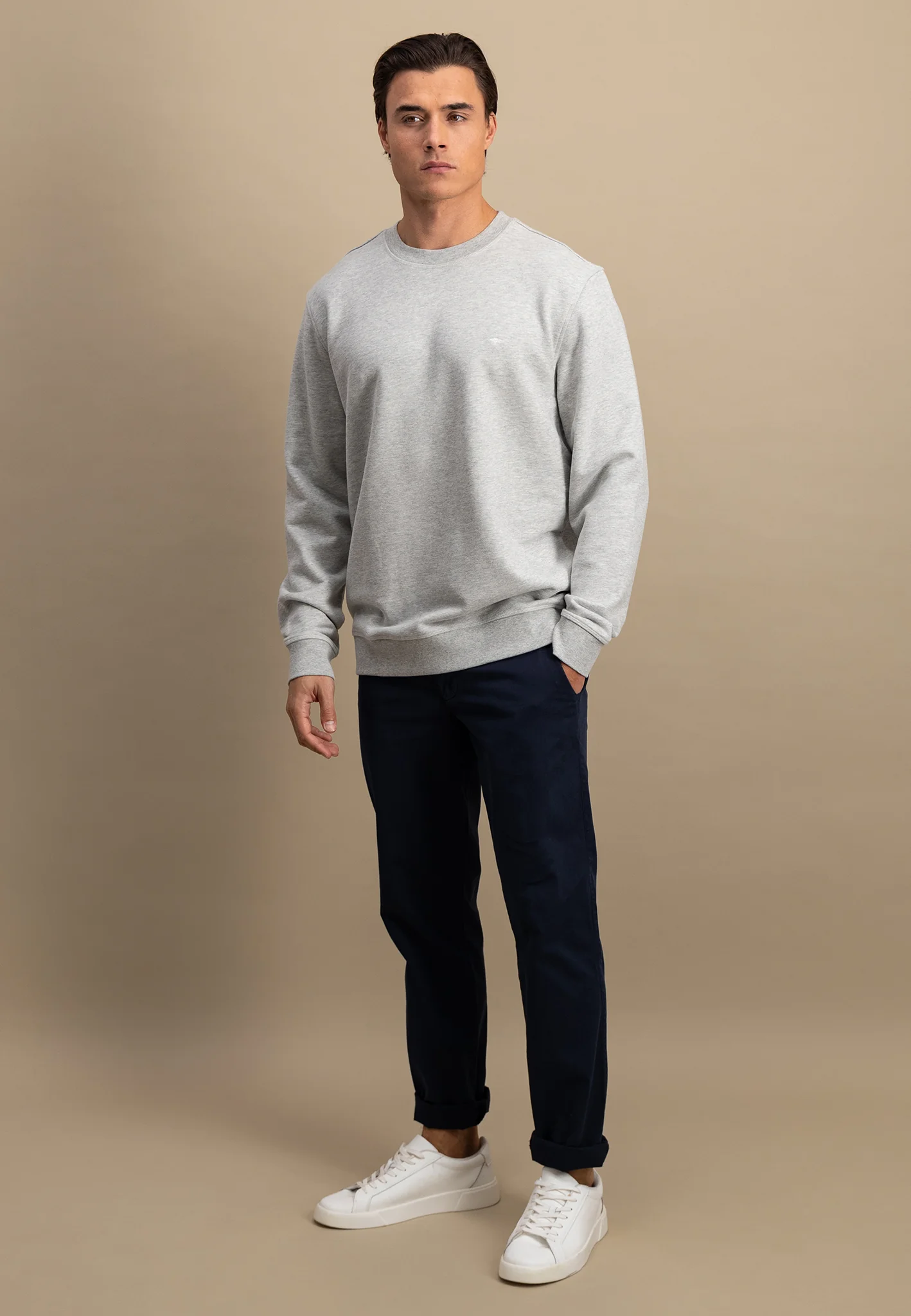 Sweatpullover aus Baumwolle mit Rundhalsausschnitt - Image 22