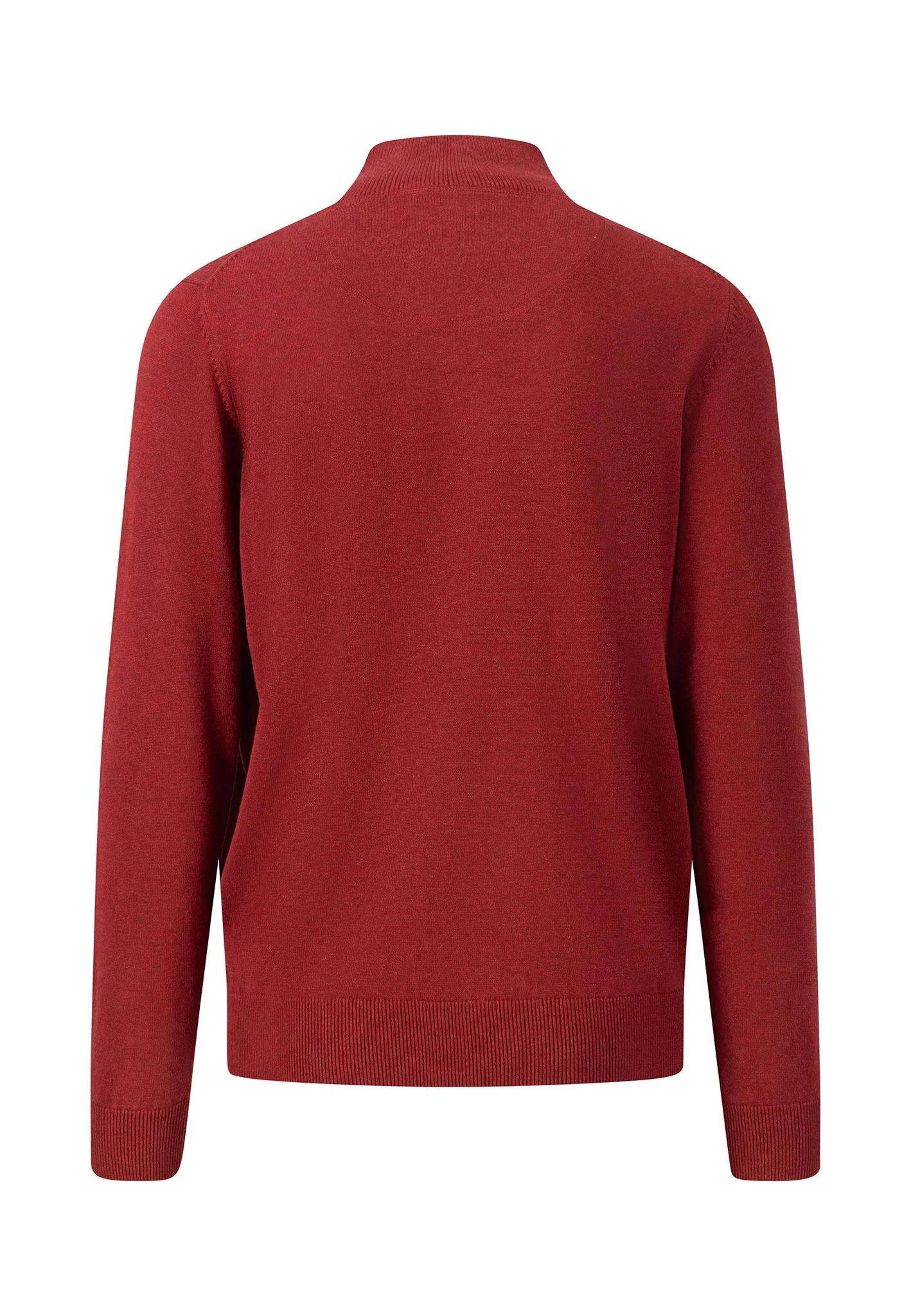 Baumwoll-Pullover mit Troyer-Kragen - Image 10