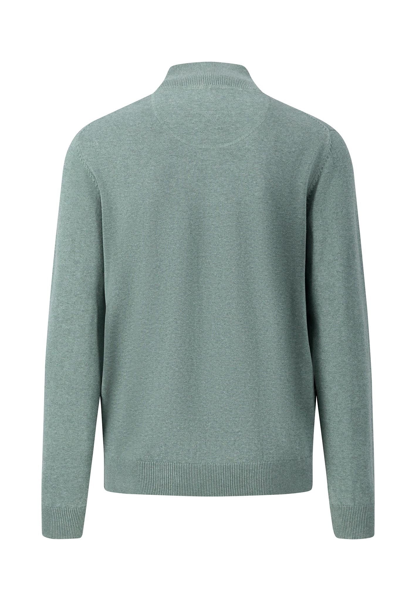 Baumwoll-Pullover mit Troyer-Kragen - Image 14