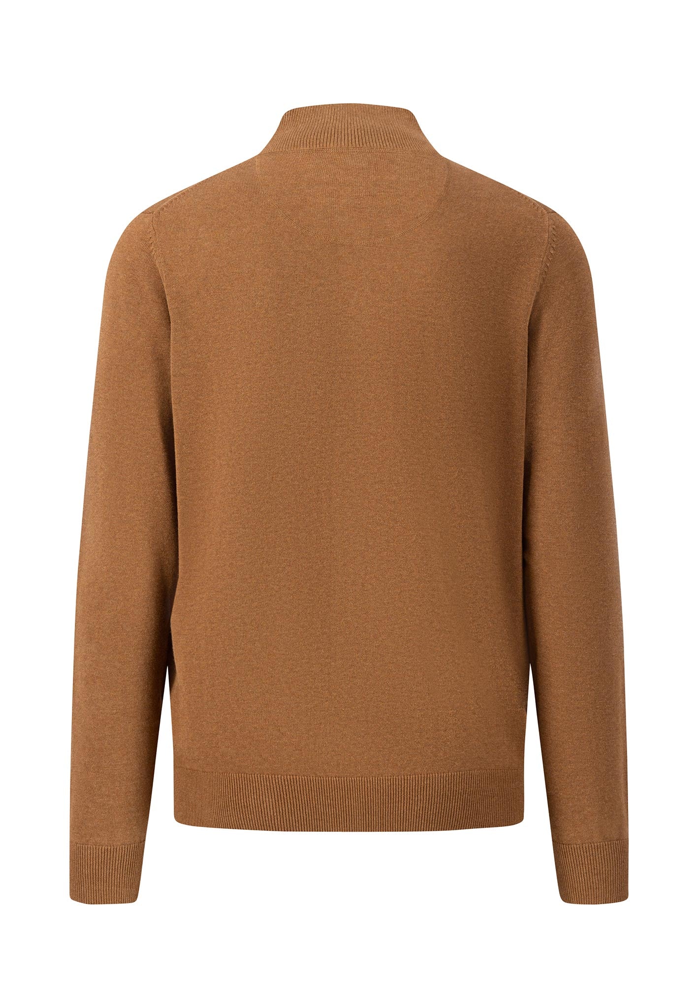 Baumwoll-Pullover mit Troyer-Kragen - Image 16