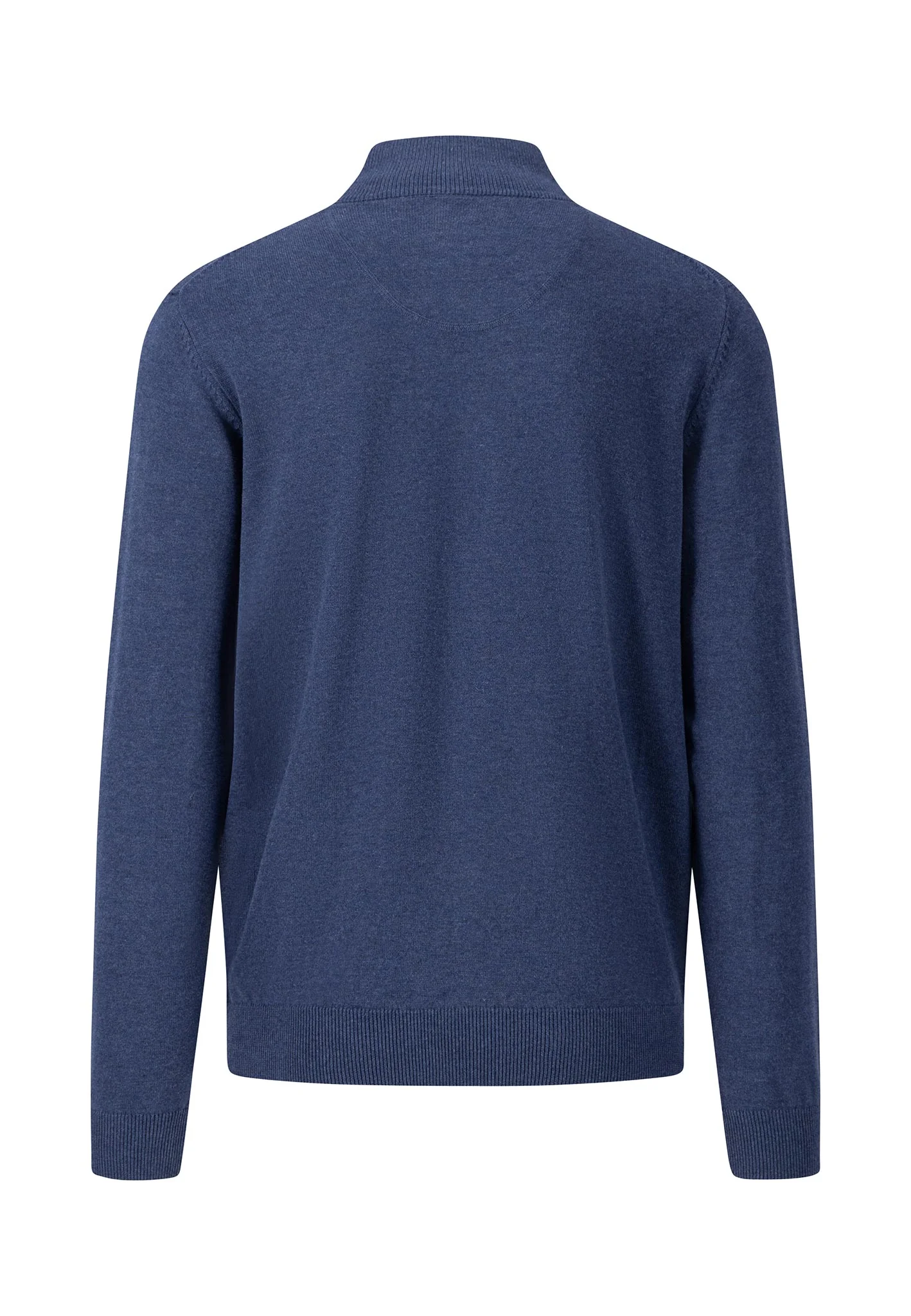 Baumwoll-Pullover mit Troyer-Kragen - Image 2