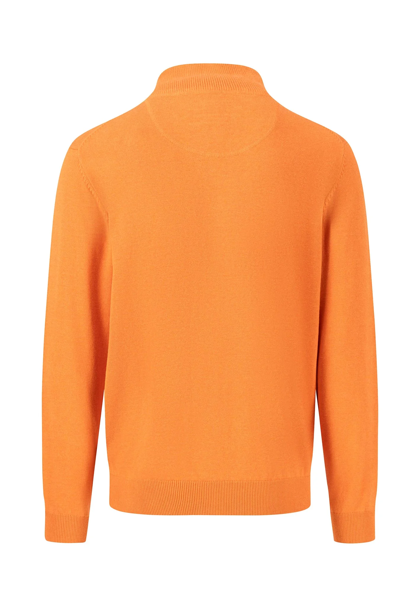 Baumwoll-Pullover mit Troyer-Kragen - Image 8