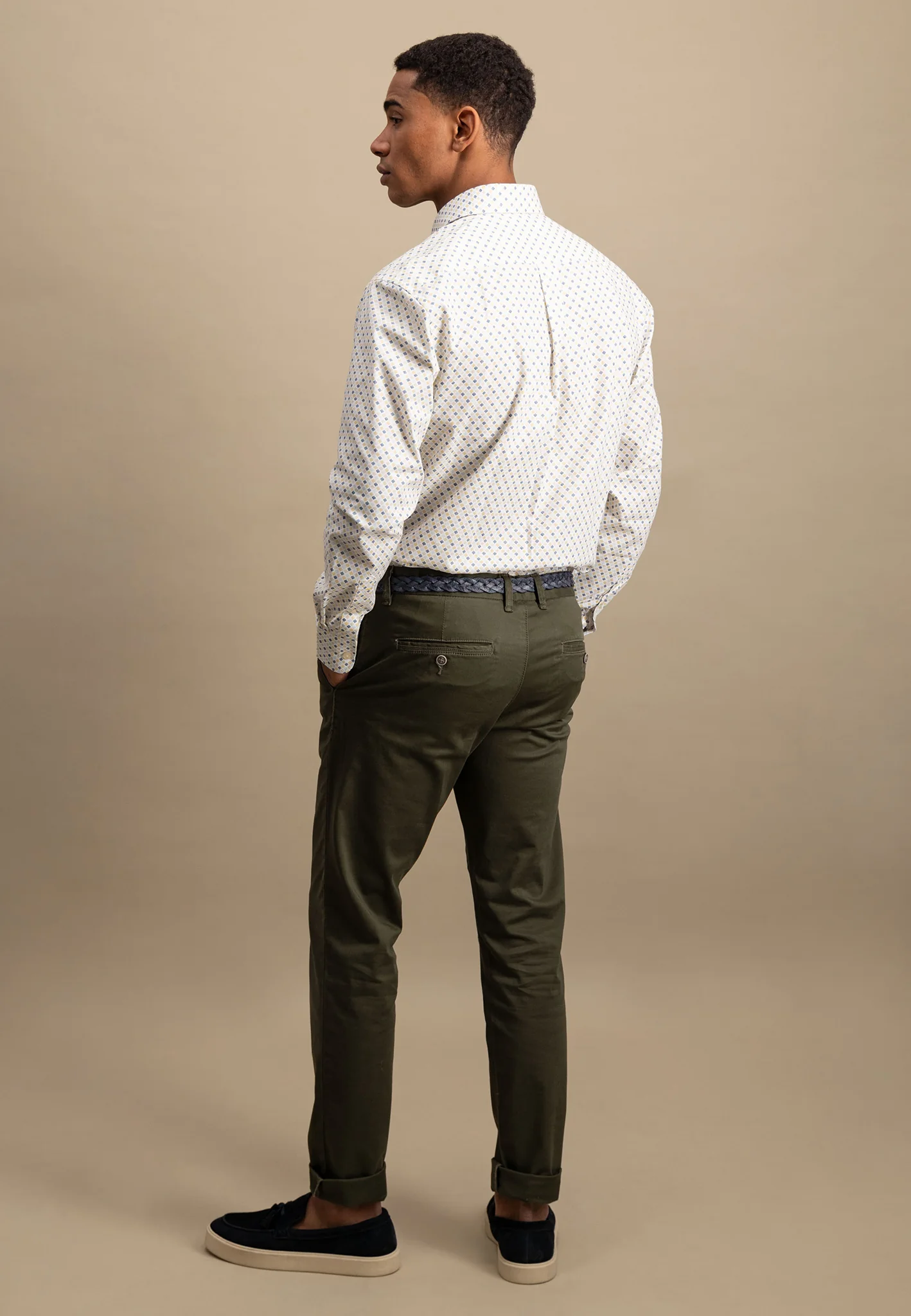 Hemd aus Baumwolle mit Button-Down-Kragen - Image 3