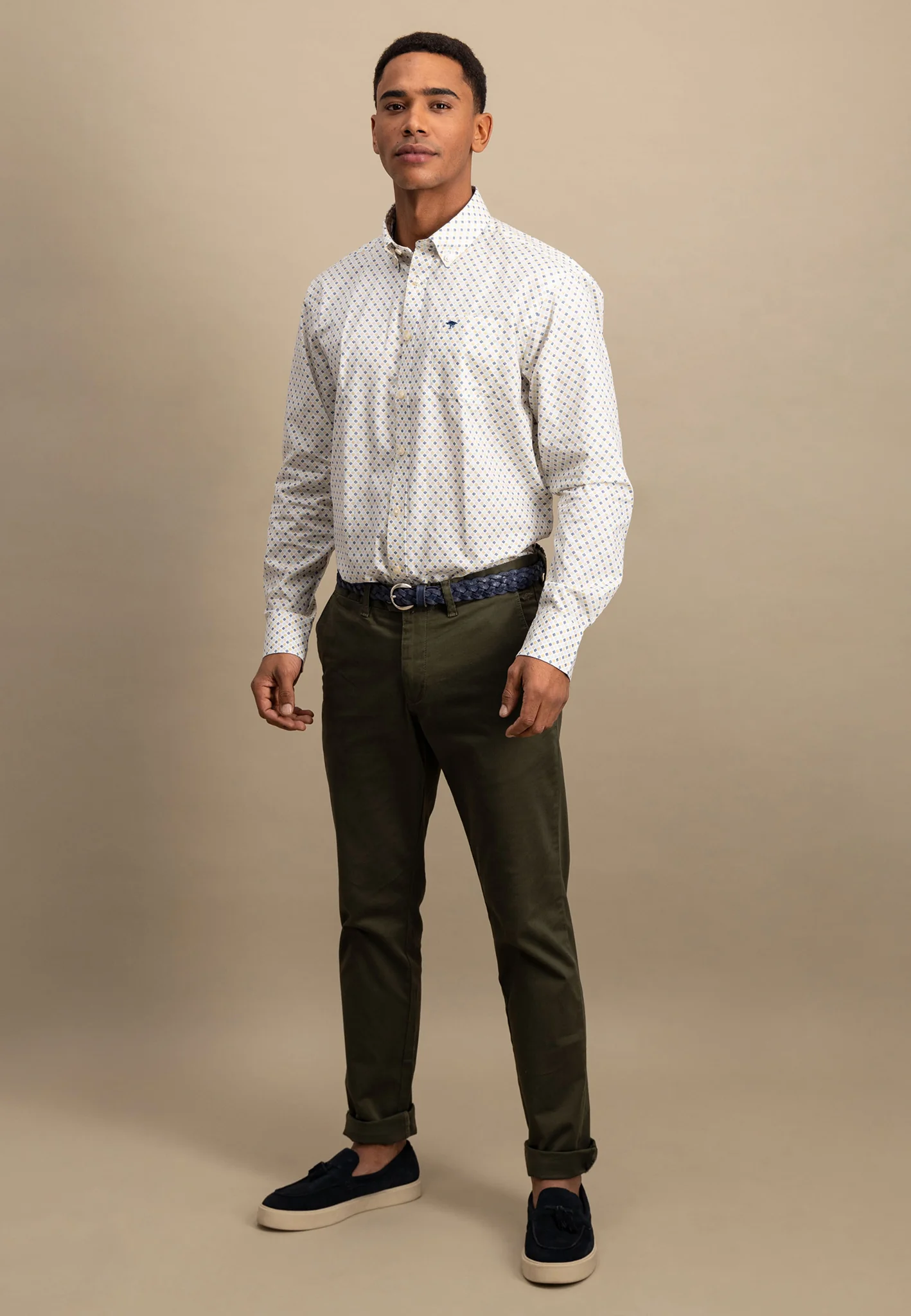 Hemd aus Baumwolle mit Button-Down-Kragen - Image 4