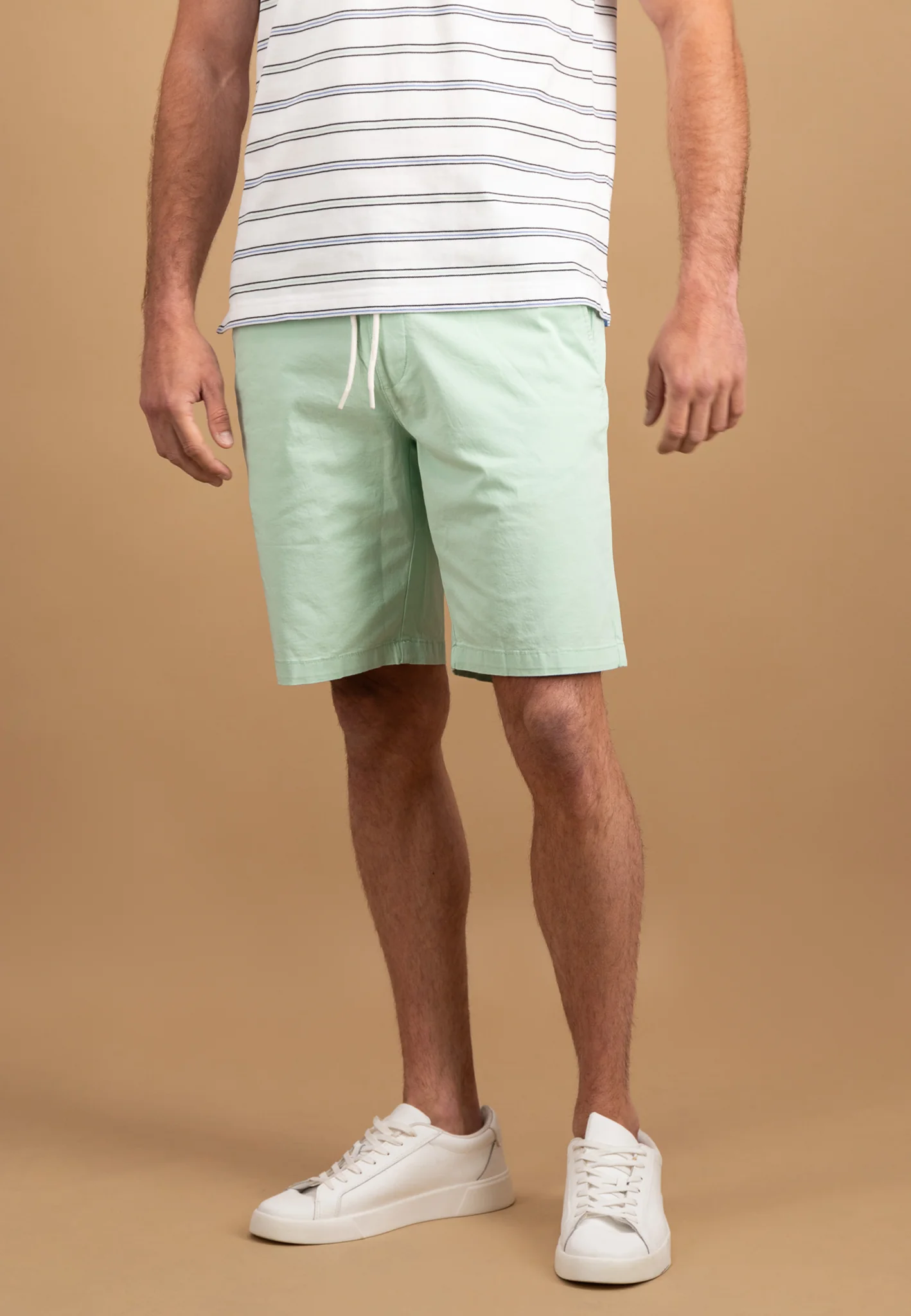 Bermuda Shorts aus Baumwoll-Mix mit Kordelzug - Image 13