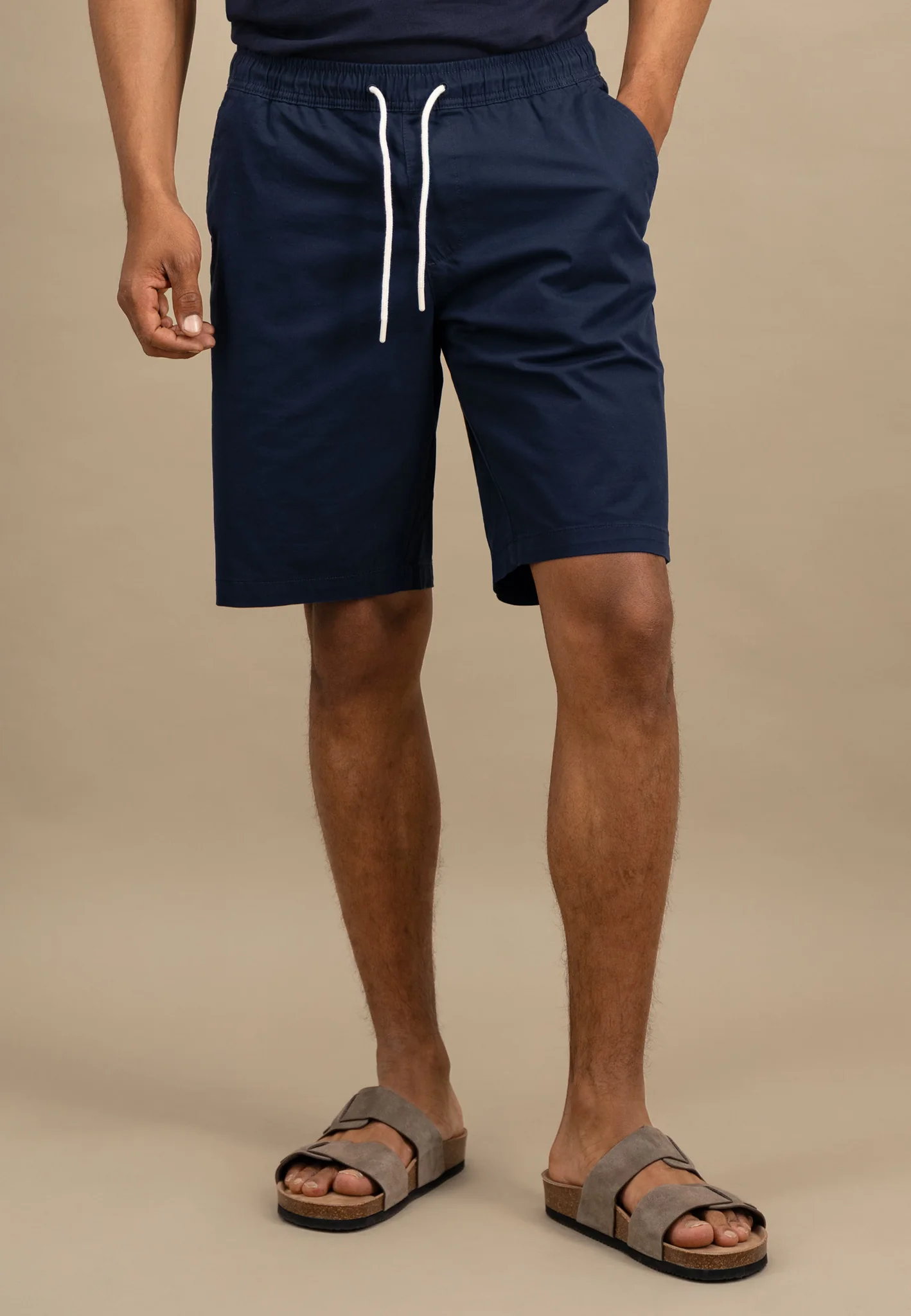 Bermuda Shorts aus Baumwoll-Mix mit Kordelzug - Image 11