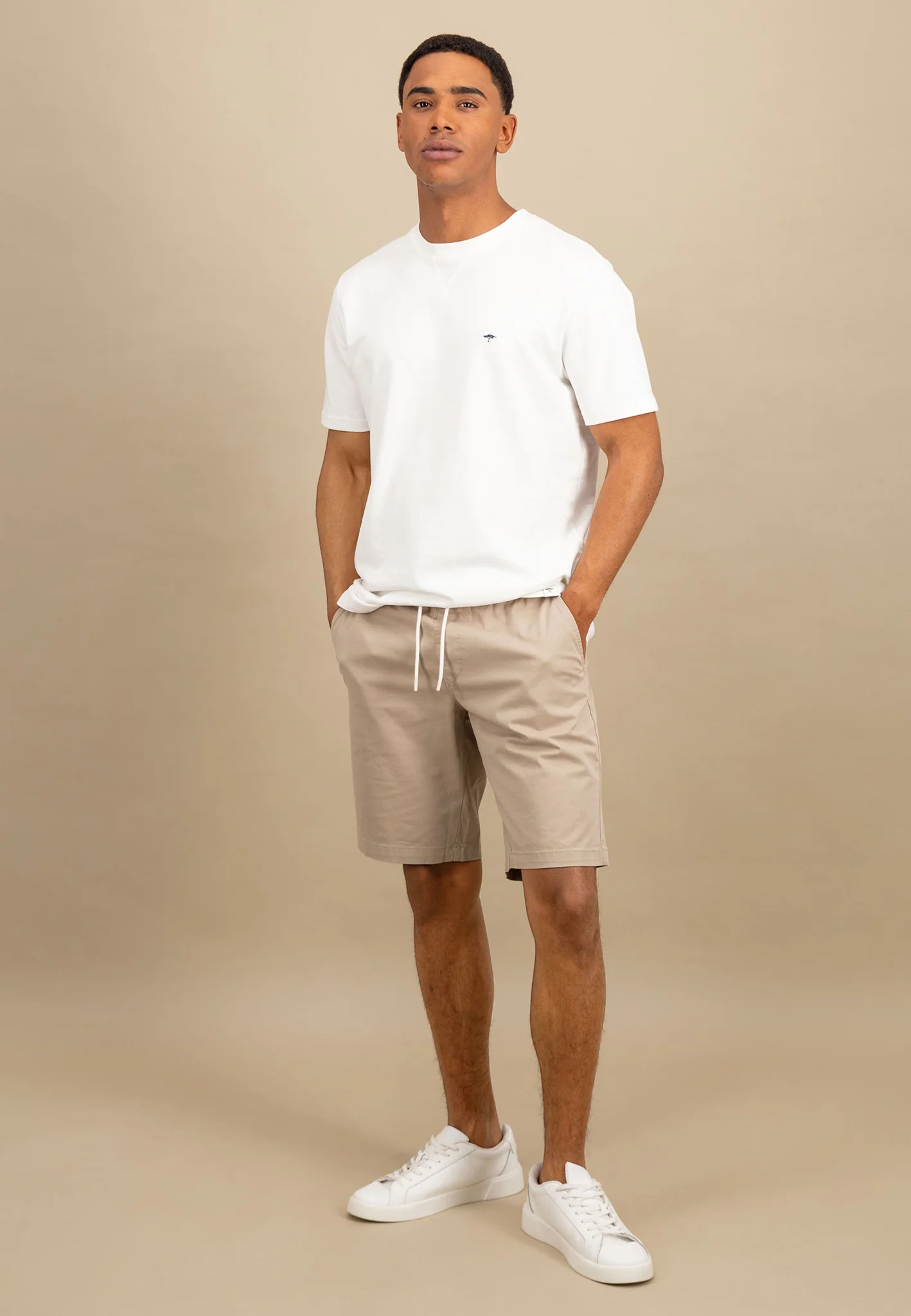 Bermuda Shorts aus Baumwoll-Mix mit Kordelzug - Image 8