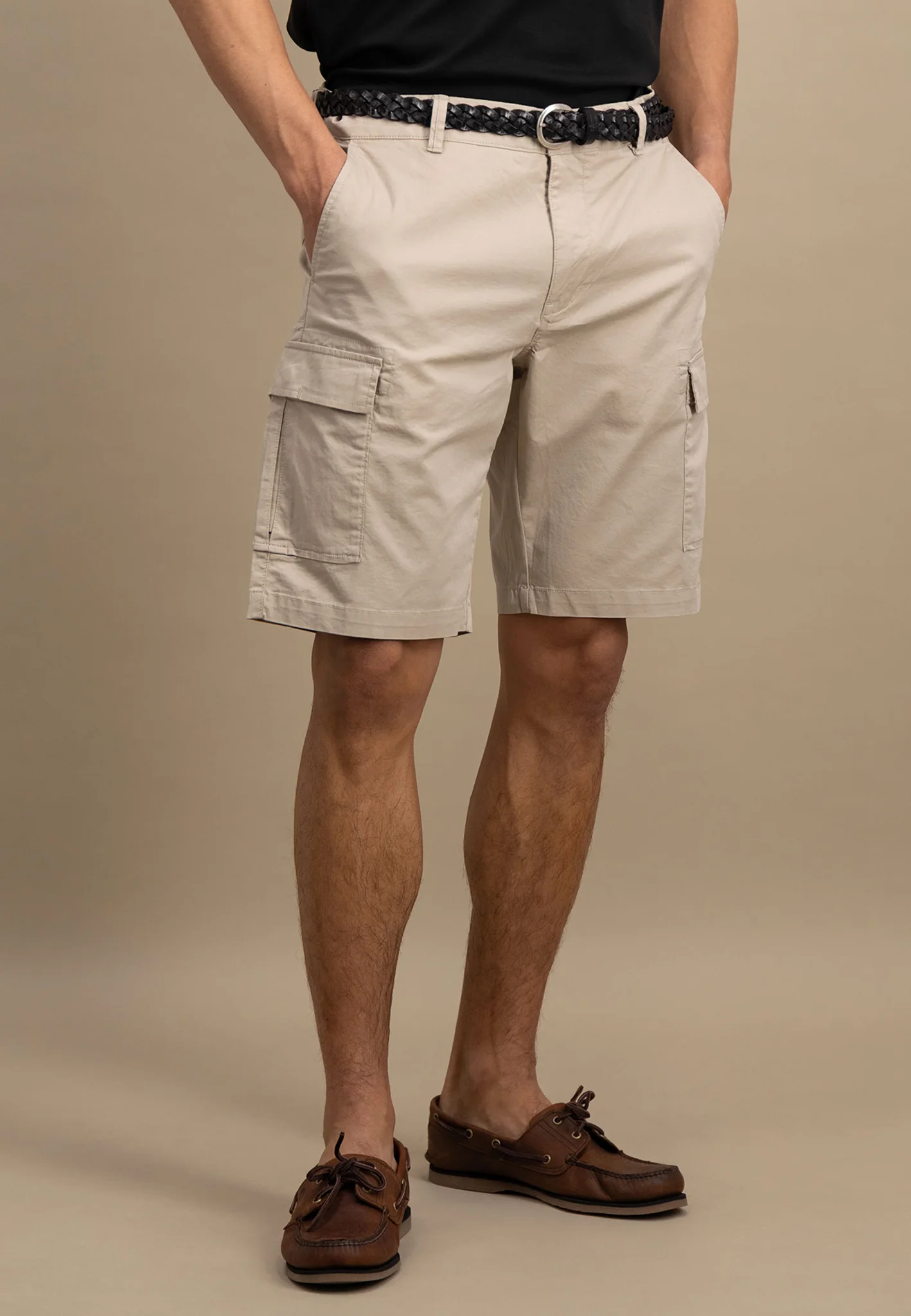Bermuda Shorts aus Baumwollmix im Cargo-Optik - Image 11