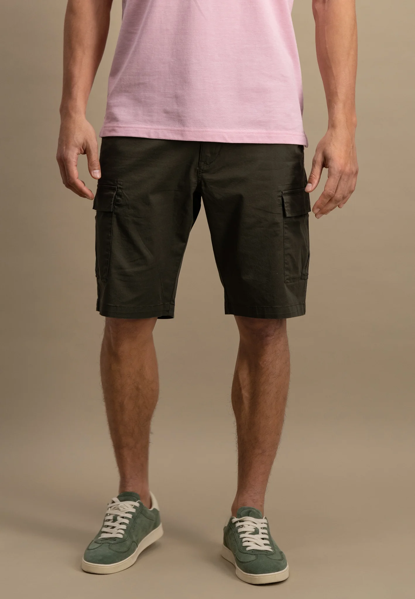 Bermuda Shorts aus Baumwollmix im Cargo-Optik - Image 6