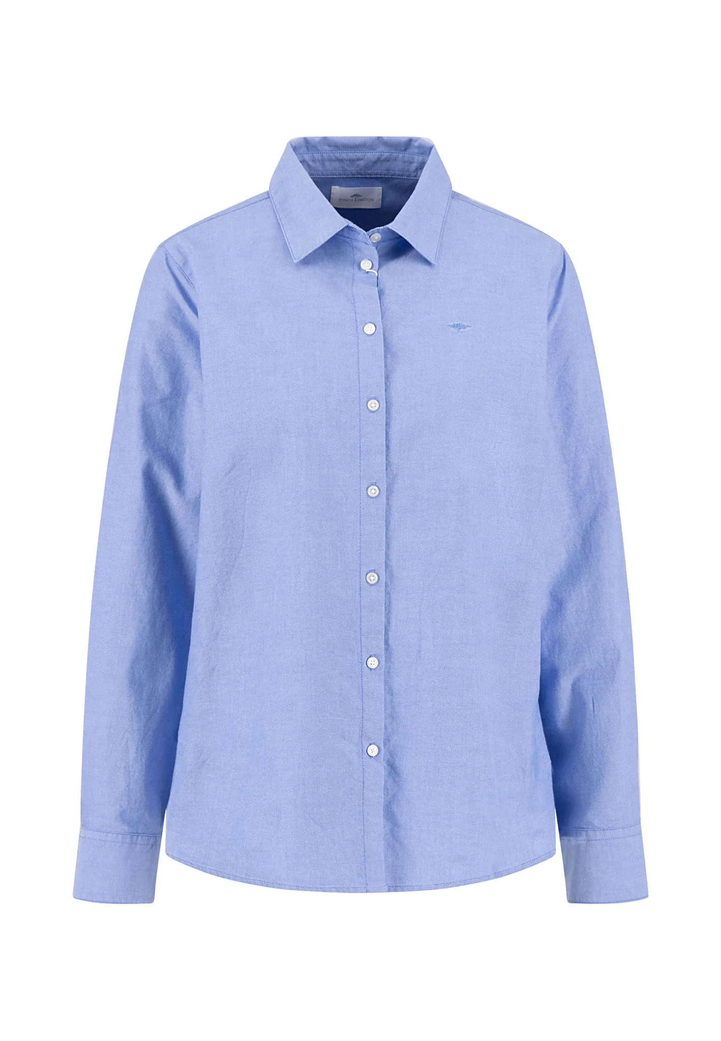 Bluse aus Baumwolle mit Hemdkragen und Knopfleiste - Image 13