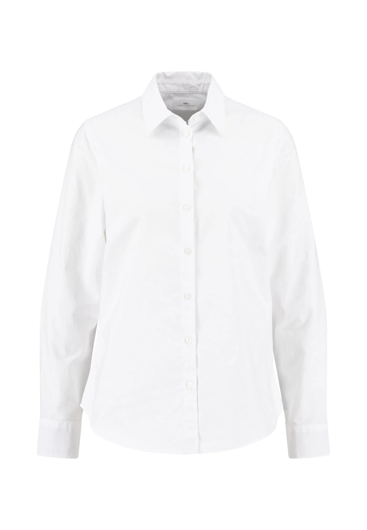 Bluse aus Baumwolle mit Hemdkragen und Knopfleiste - Image 19