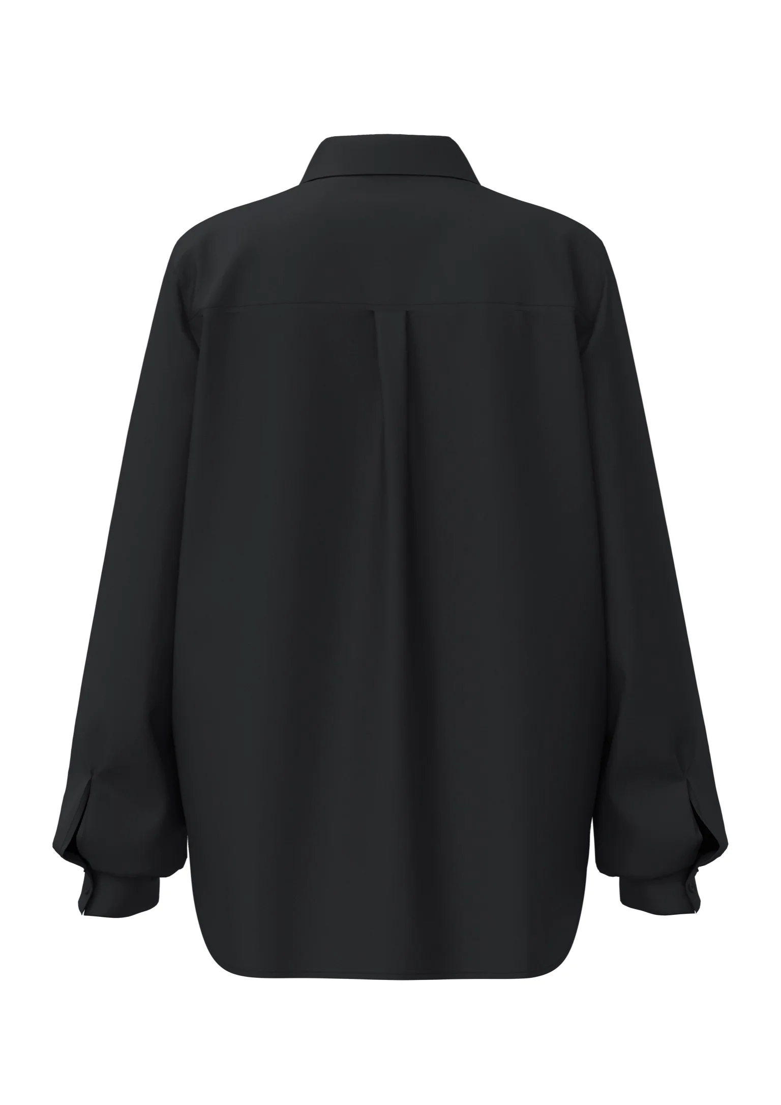 Bluse aus Baumwolle mit Kentkragen - Image 8