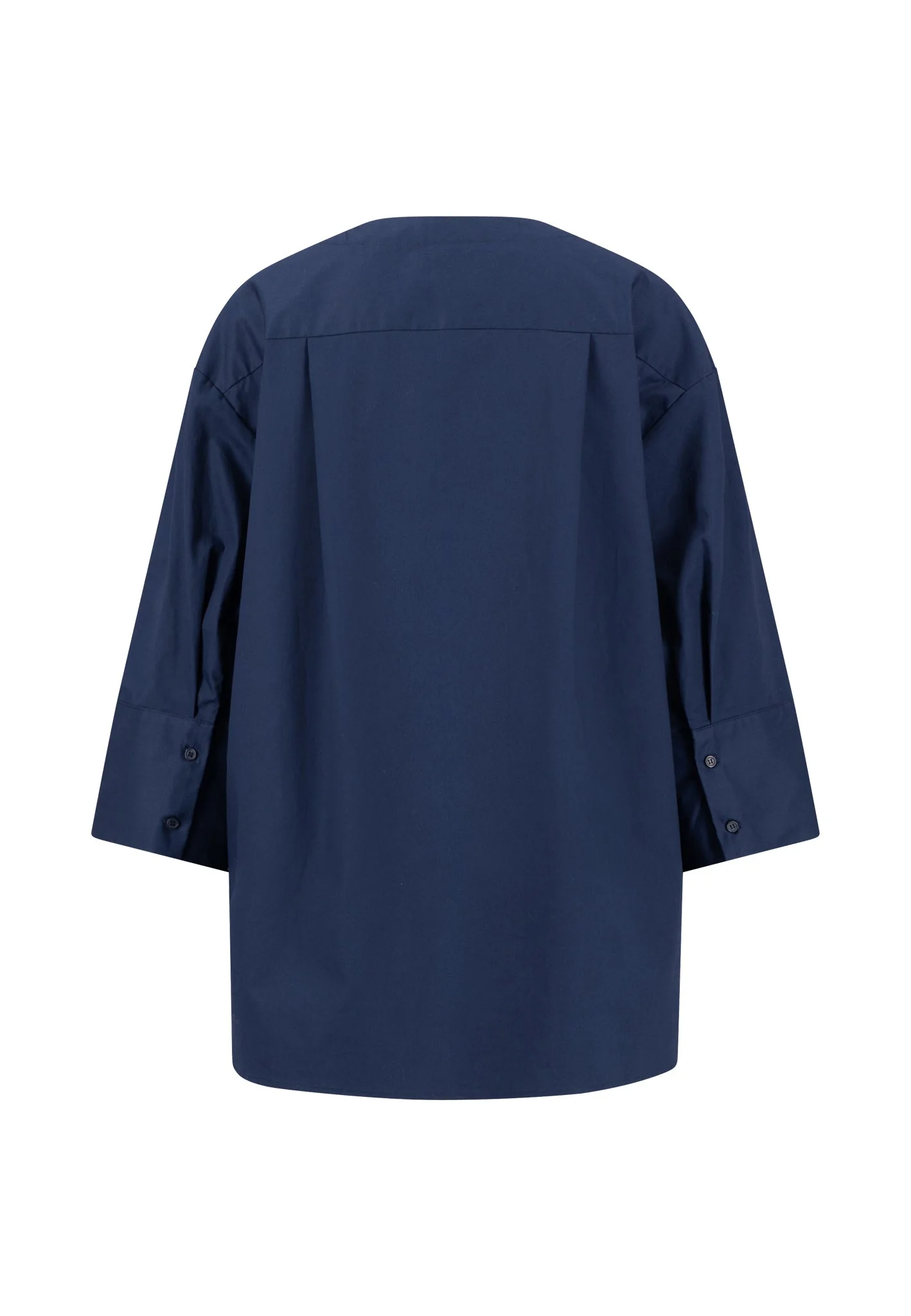 Bluse aus Baumwolle mit Rundhalsausschnitt und 3/4-Arm - Image 10
