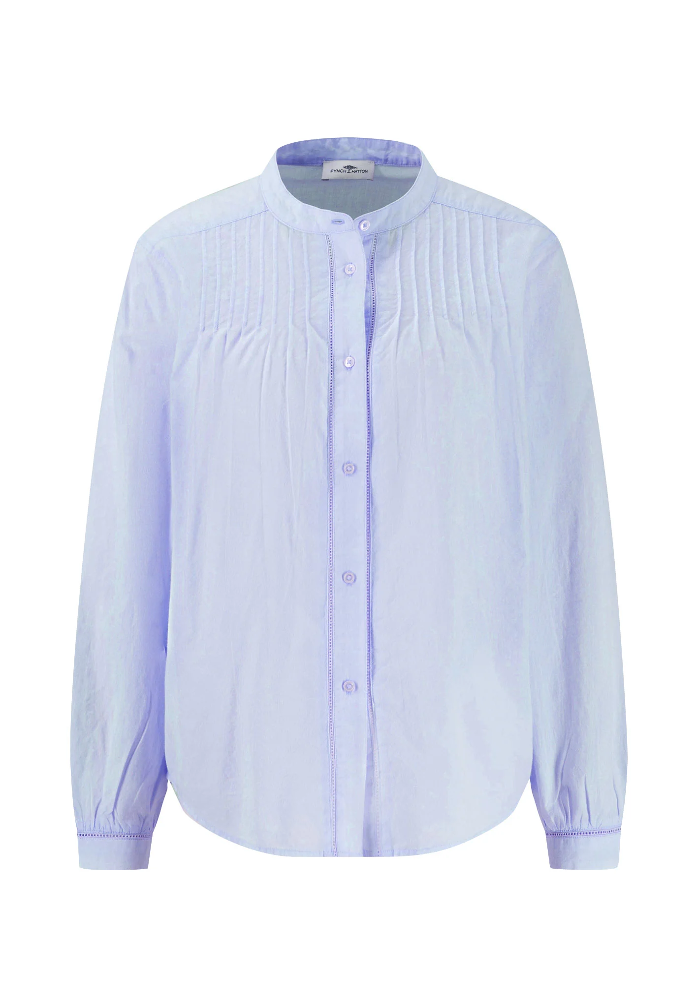 Bluse aus Baumwolle mit Rundhalskragen - Image 3