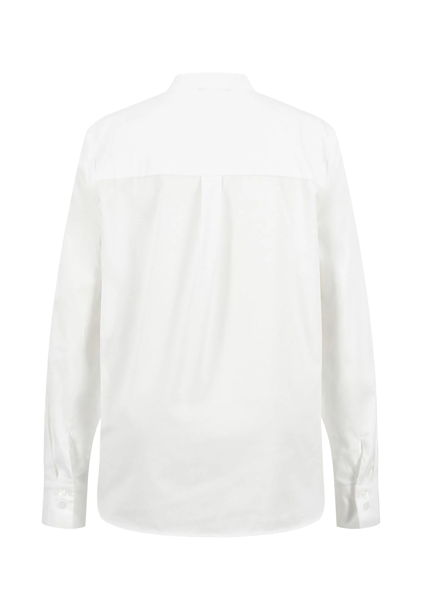 Bluse aus Baumwolle mit Stehkragen - Image 2