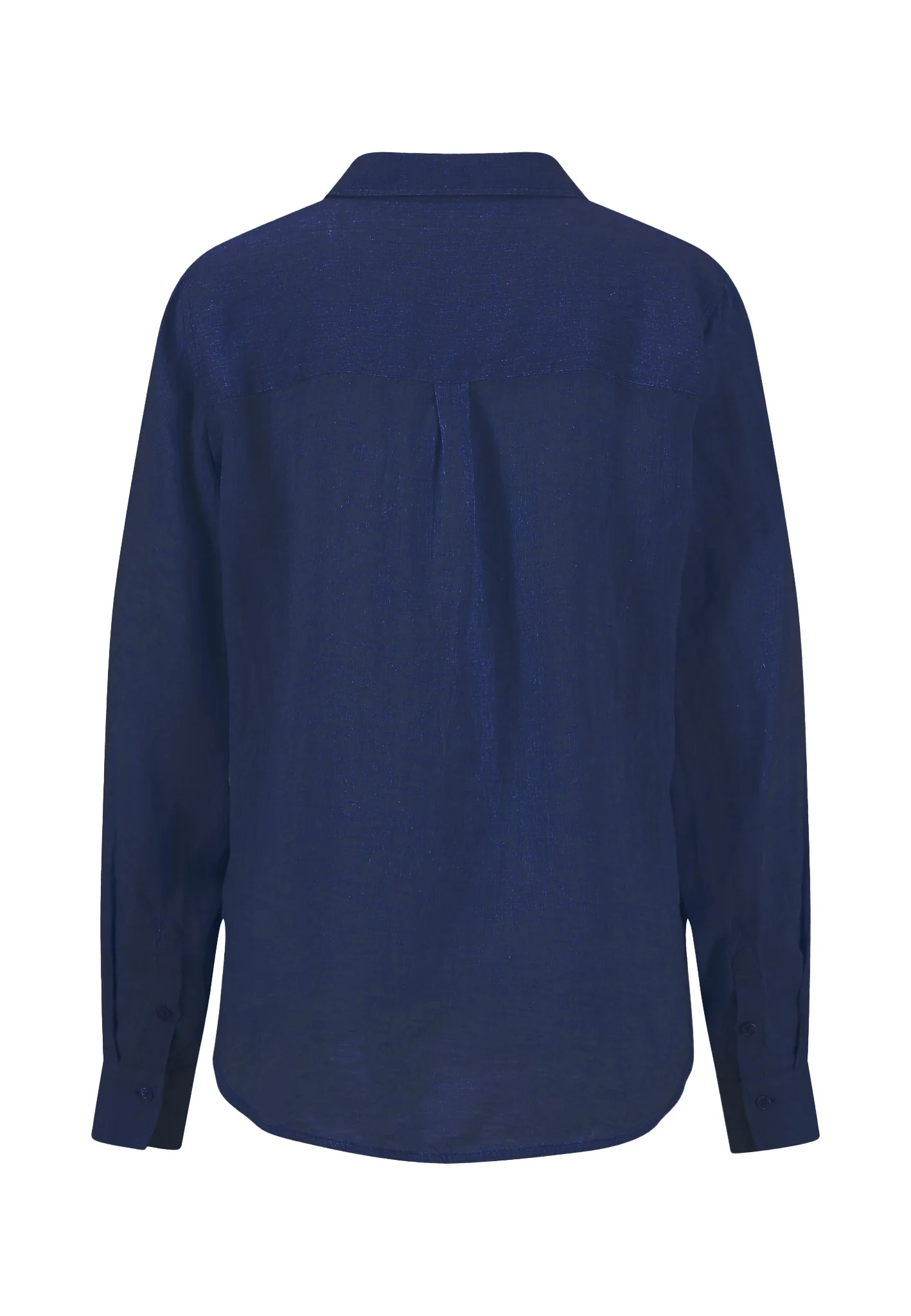 Bluse aus Leinen mit Hemdkragen und Knopfleiste - Image 8