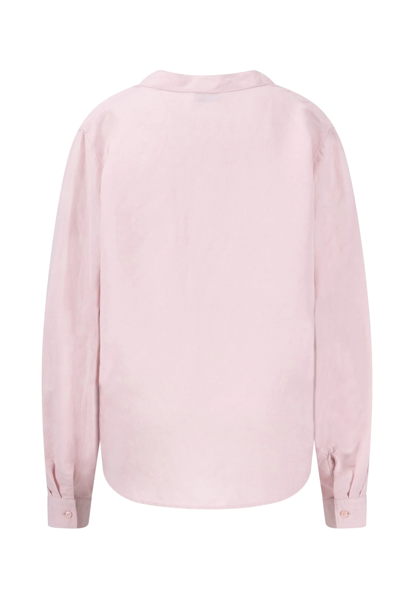 Bluse aus Leinen-Mix mit V-Ausschnitt - Image 3