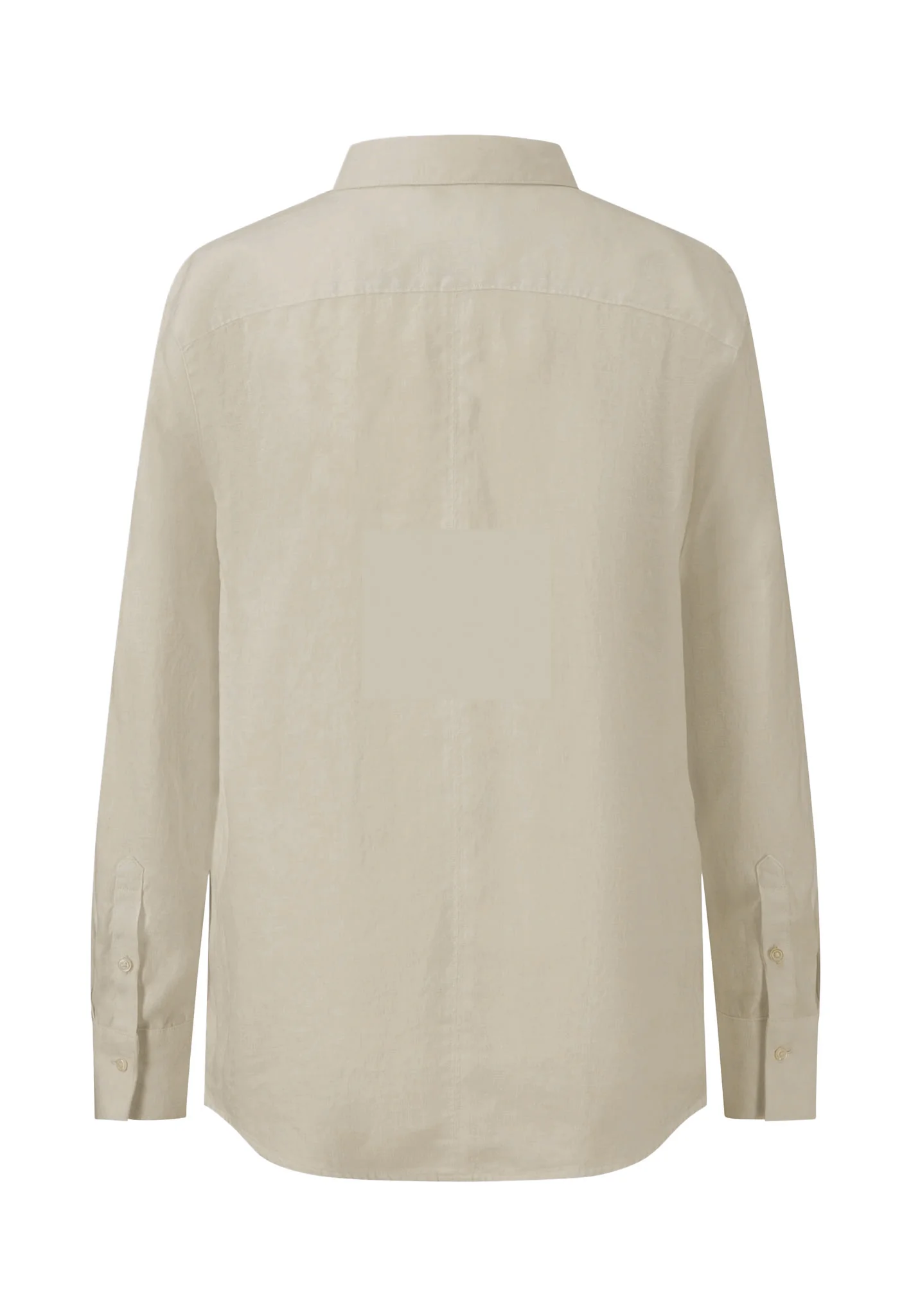 Bluse aus Leinenmix mit Kentkragen - Image 10