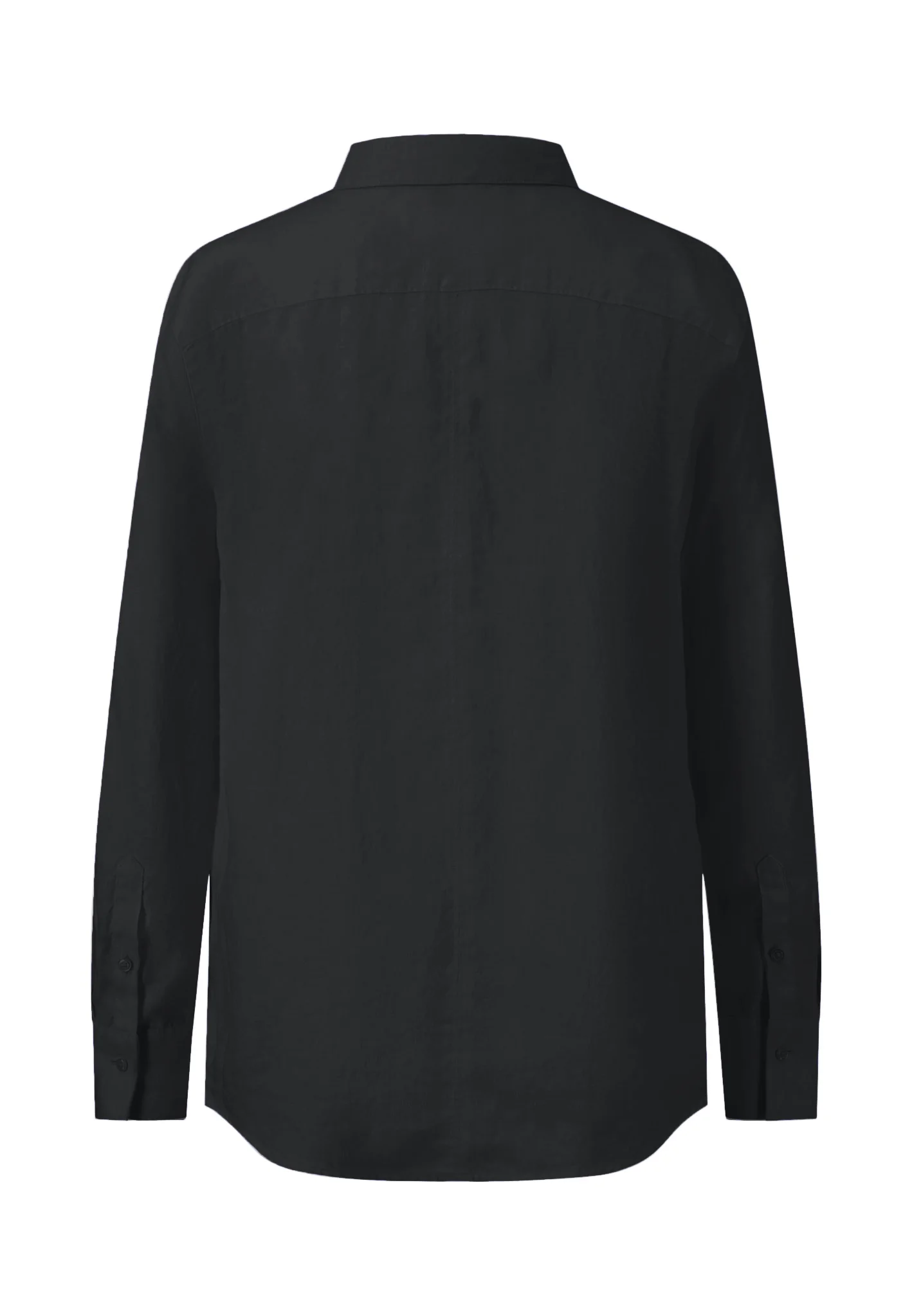 Bluse aus Leinenmix mit Kentkragen - Image 14