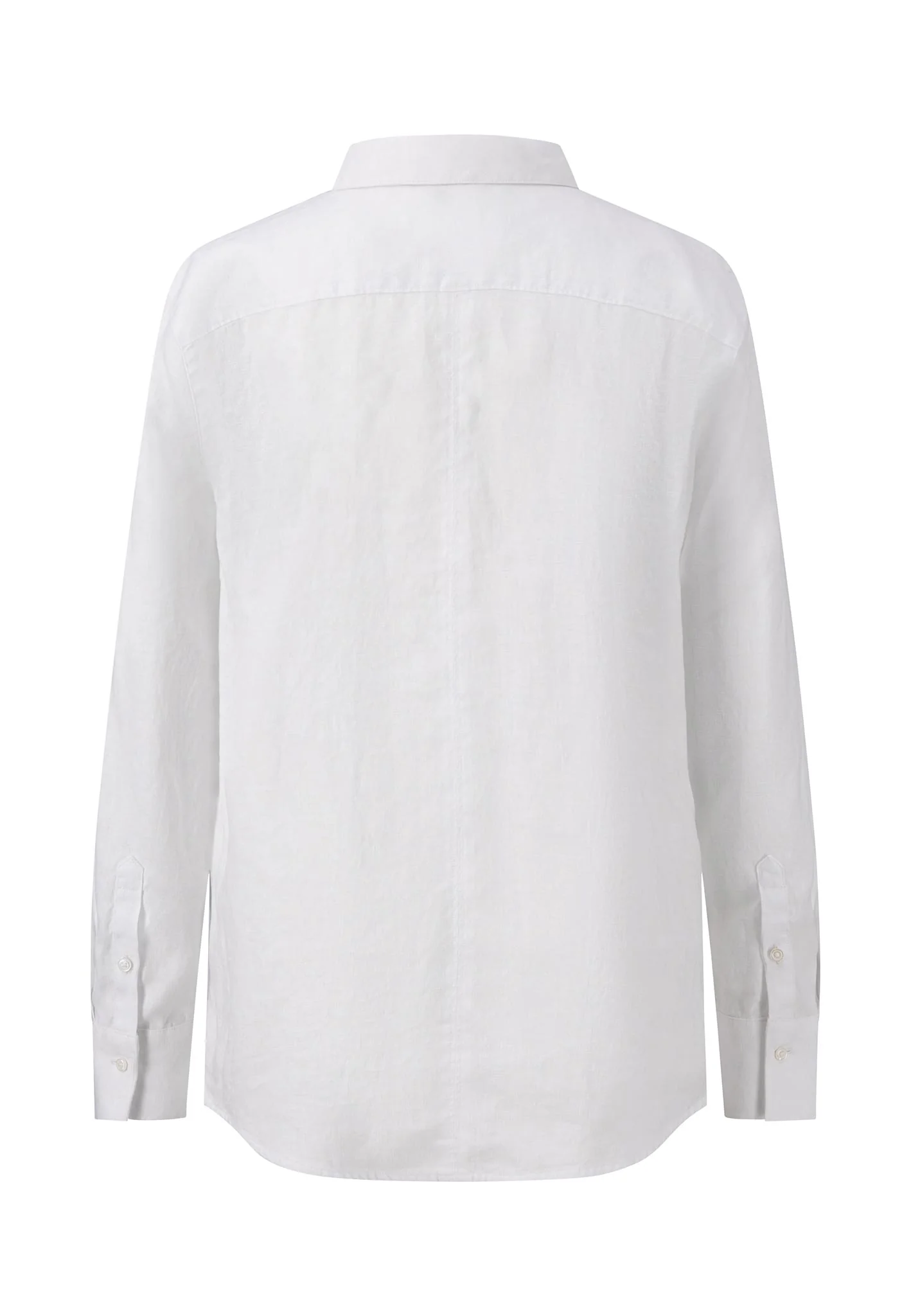 Bluse aus Leinenmix mit Kentkragen - Image 16