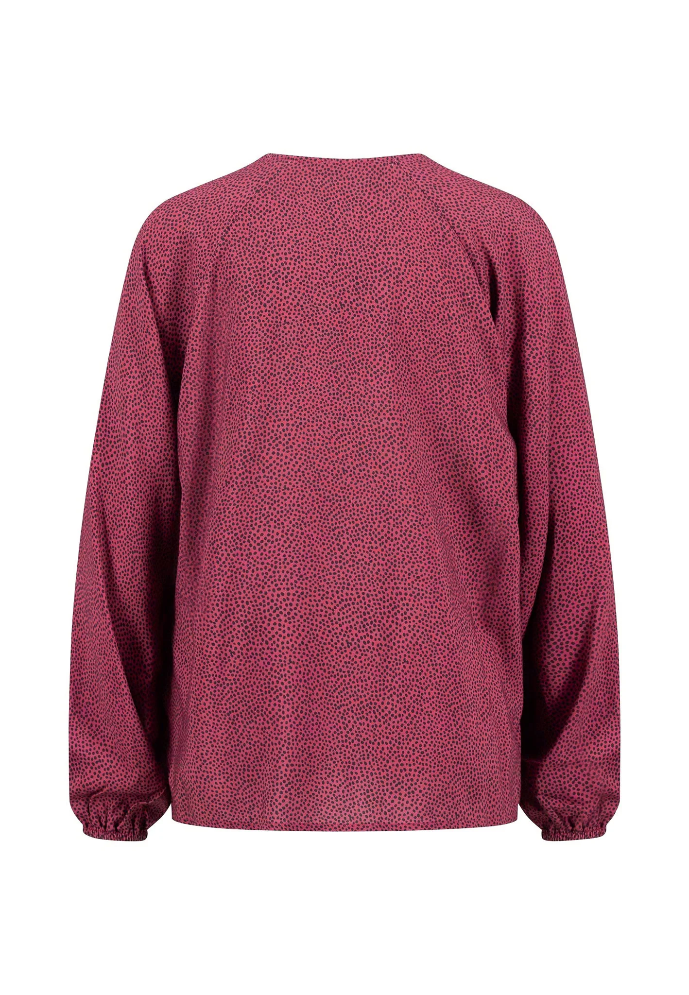 Bluse aus Viskose mit Punkten - Image 2