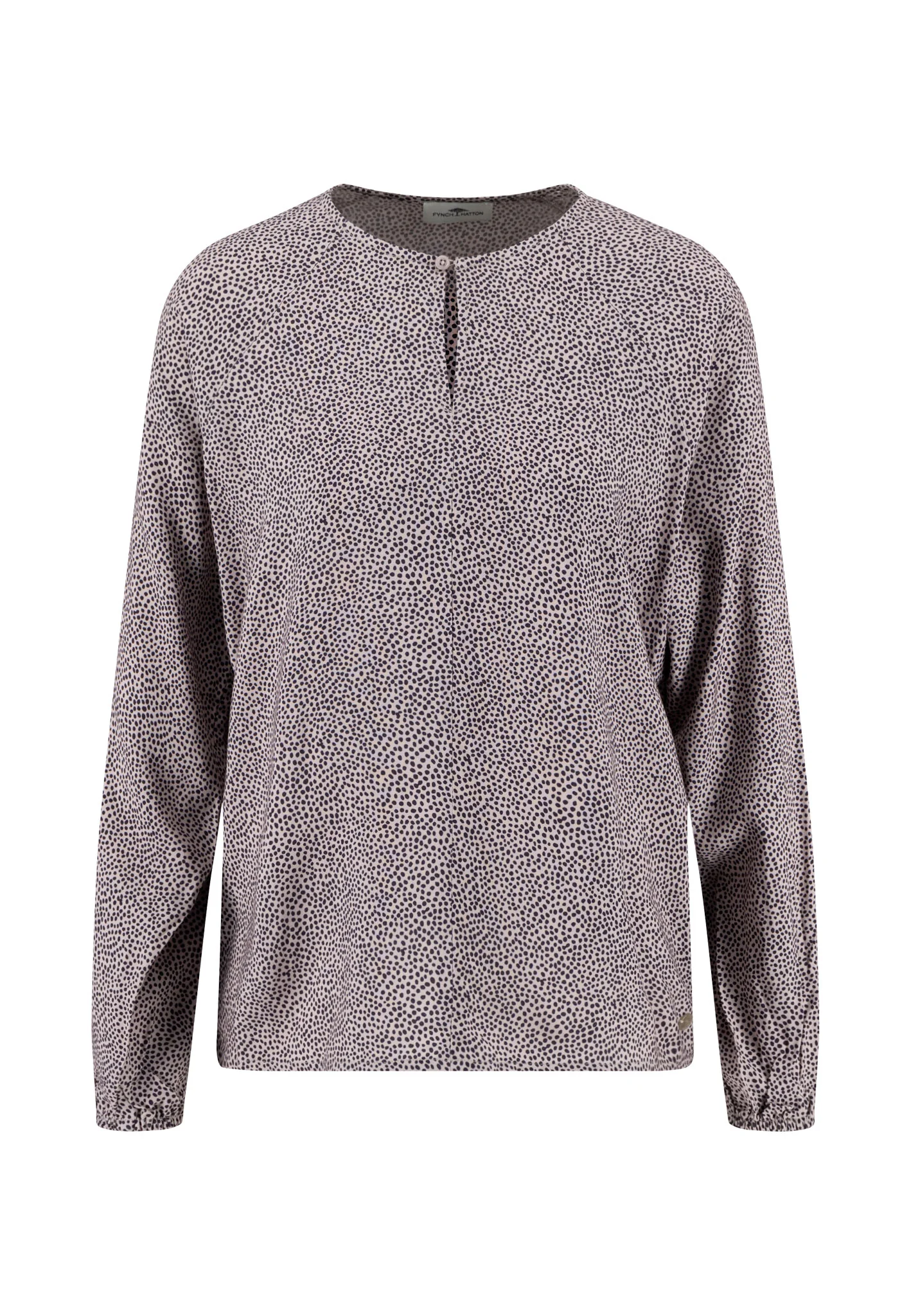 Bluse aus Viskose mit Punkten - Image 5