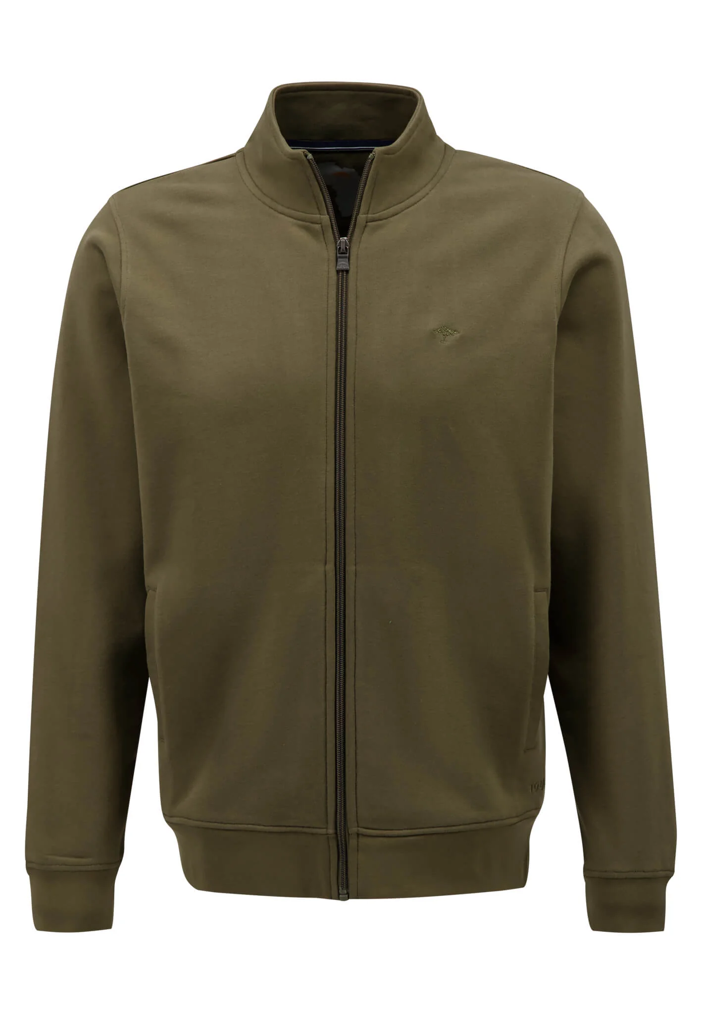 Cardigan aus Baumwoll-Sweat