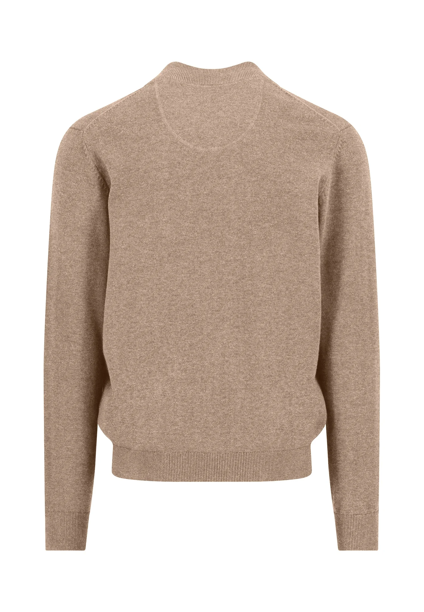 Cardigan aus Baumwolle mit Reißverschluss und Stehkragen – Superfine - Image 5