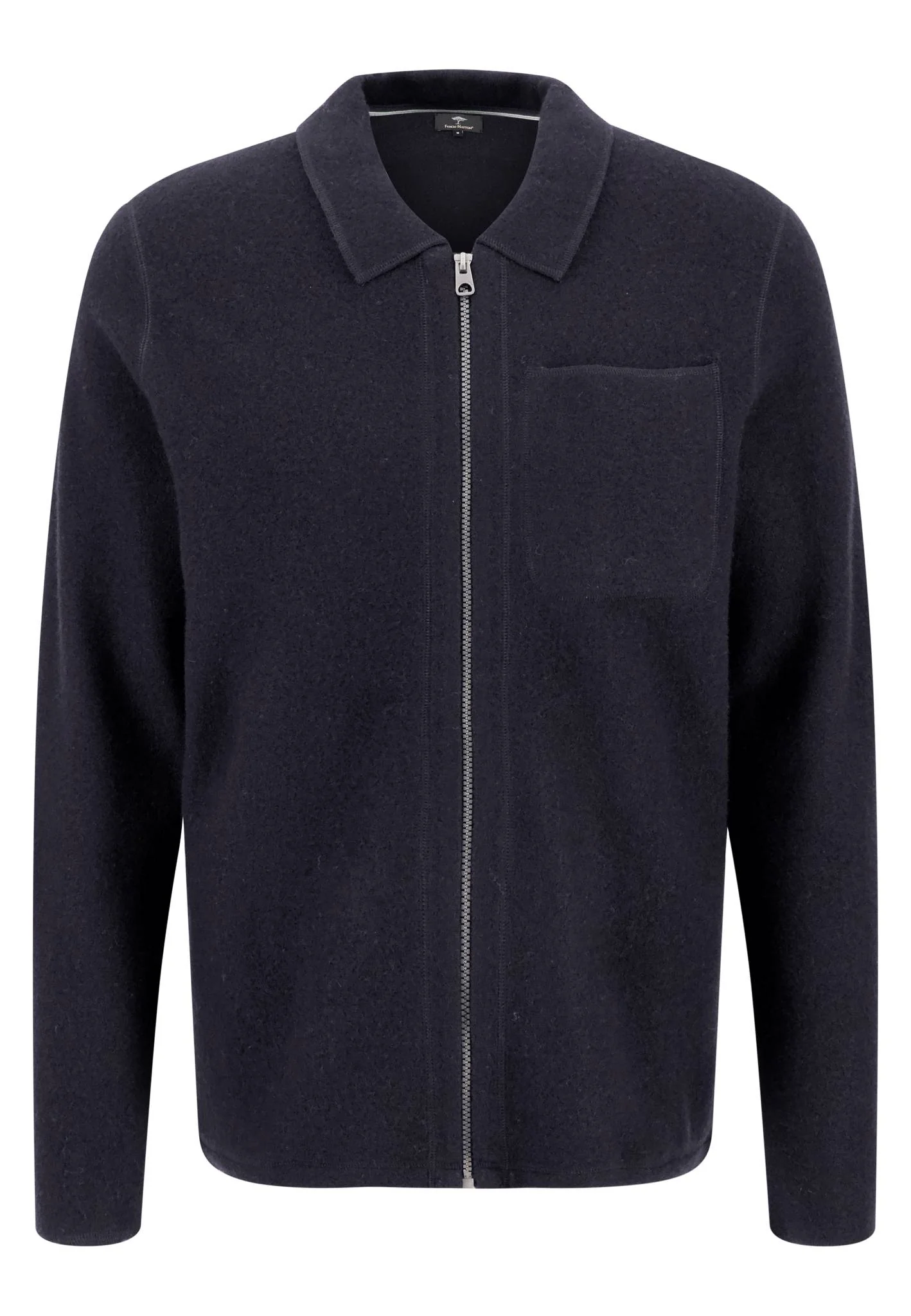 Cardigan aus Wolle mit Reißverschluss