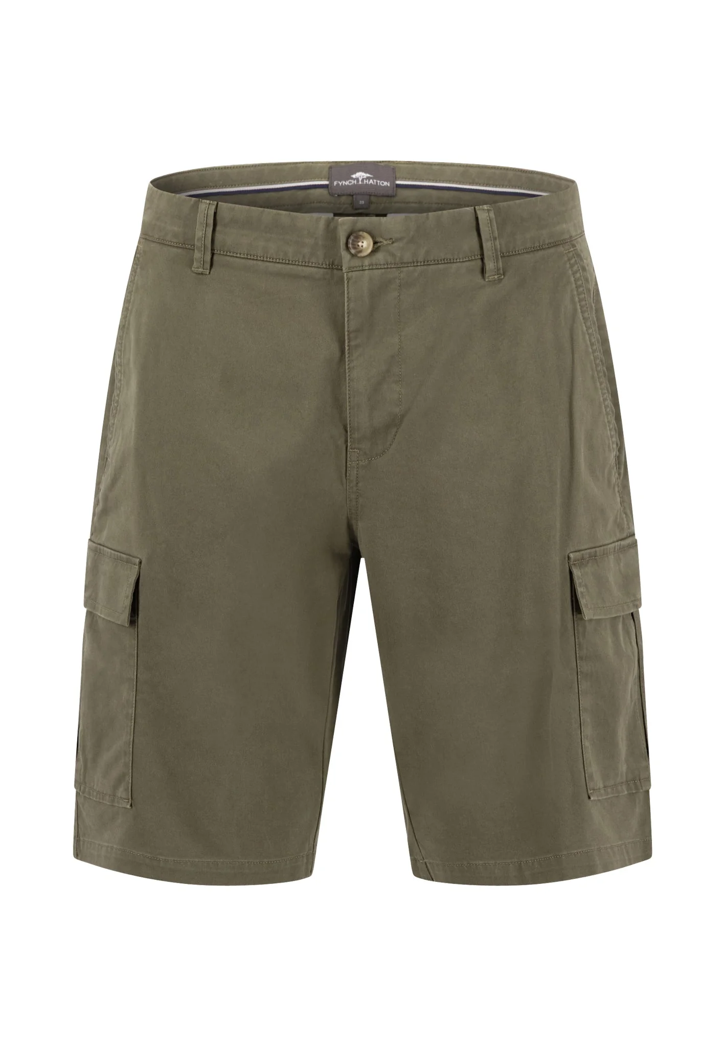Cargoshorts aus Baumwoll-Stretch mit aufgesetzten Taschen - Image 3