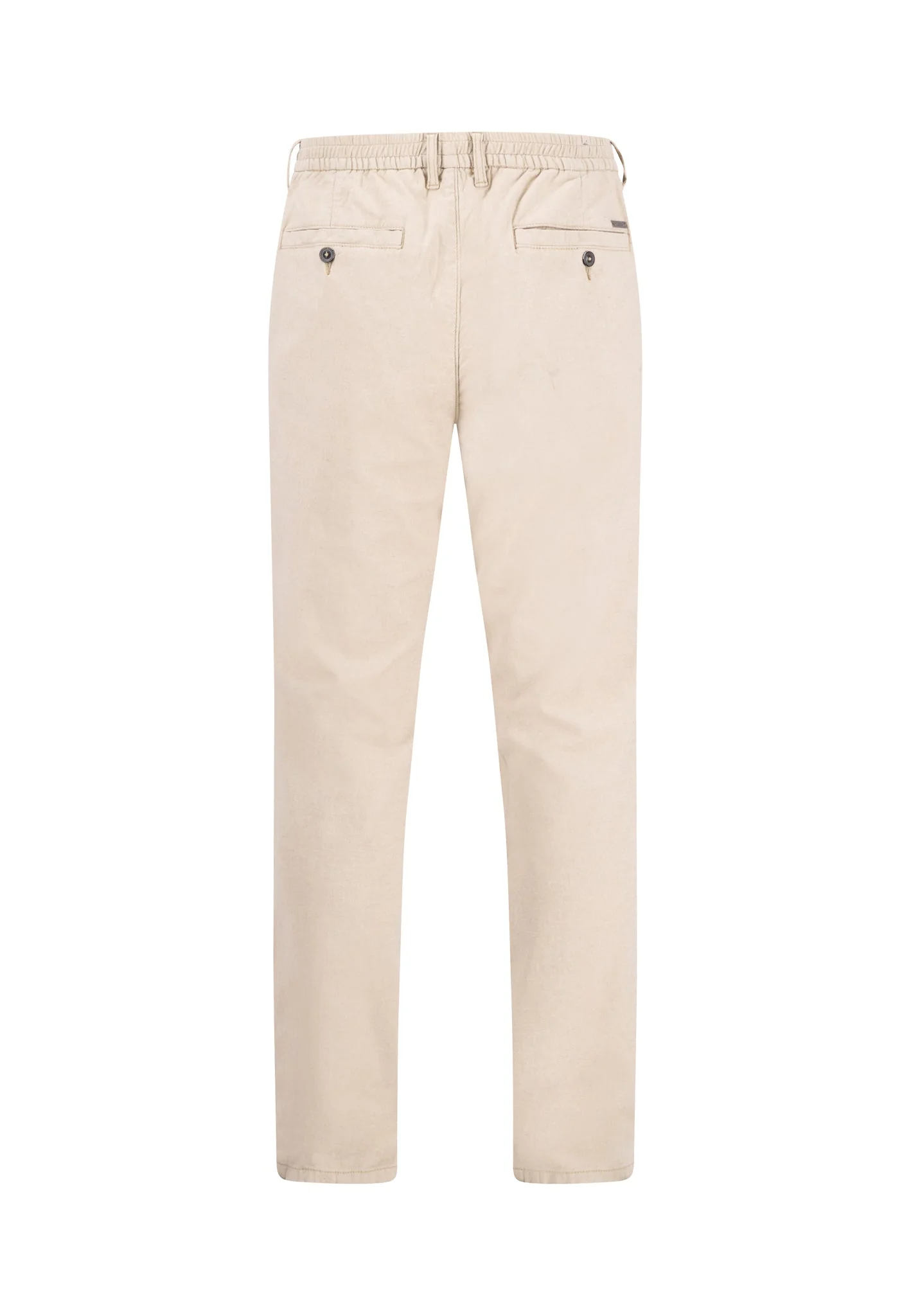 Chino aus Baumwoll-Mix mit Verschlussknopf – Straight Leg - Image 5