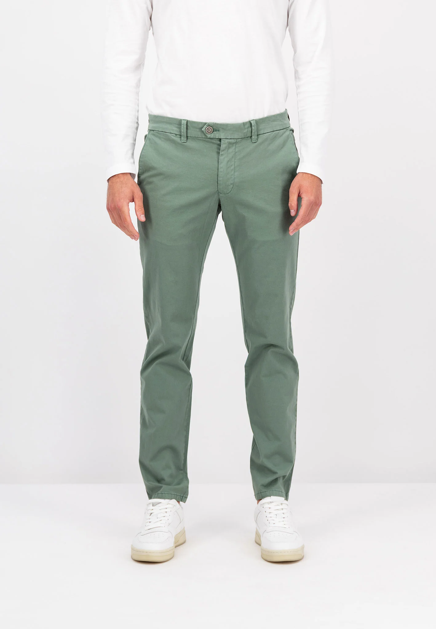 Chino aus Baumwoll-Mix– Straight-Leg - Image 5