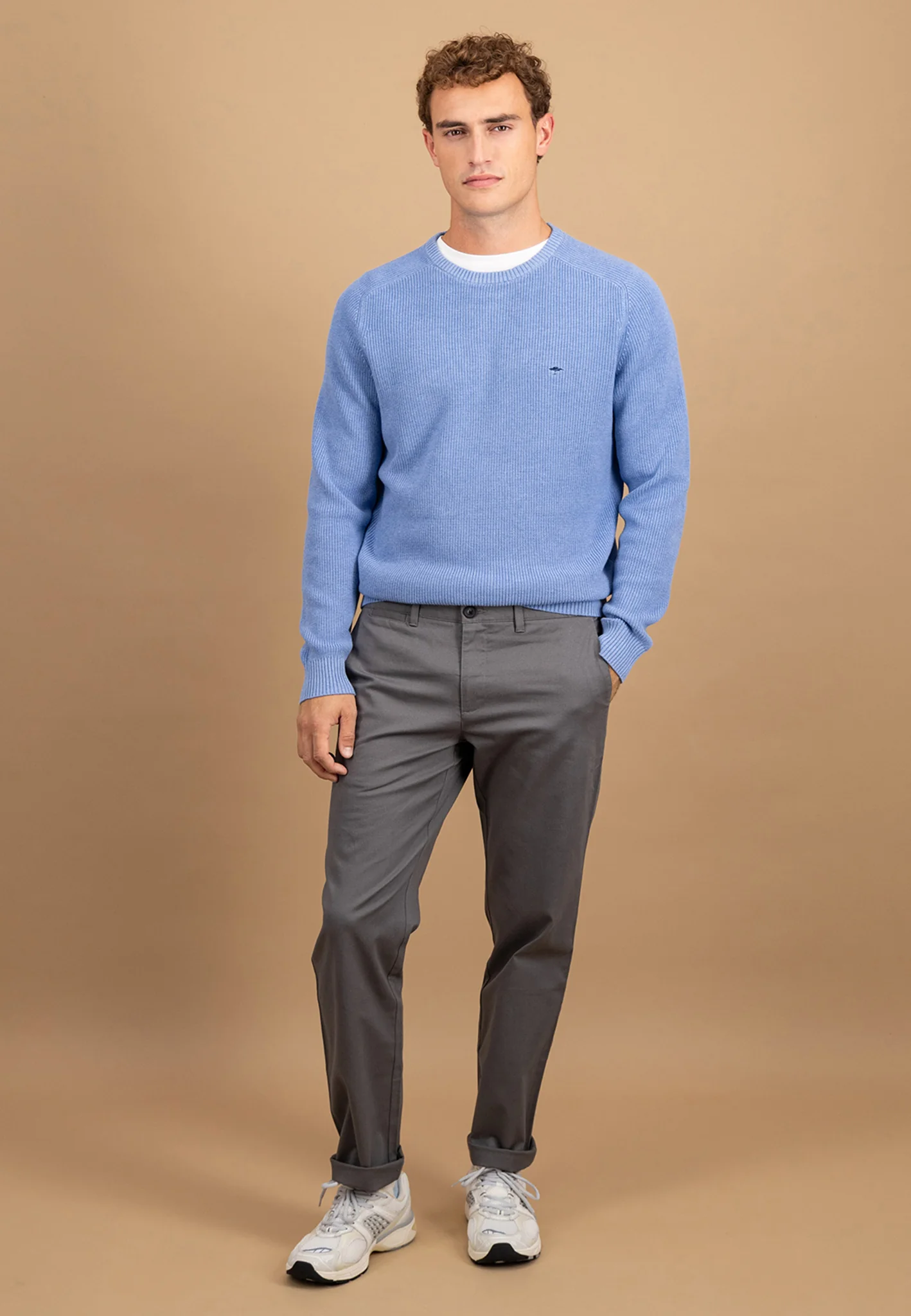 Chino aus Baumwoll-Stretch – Straight Leg - Image 3