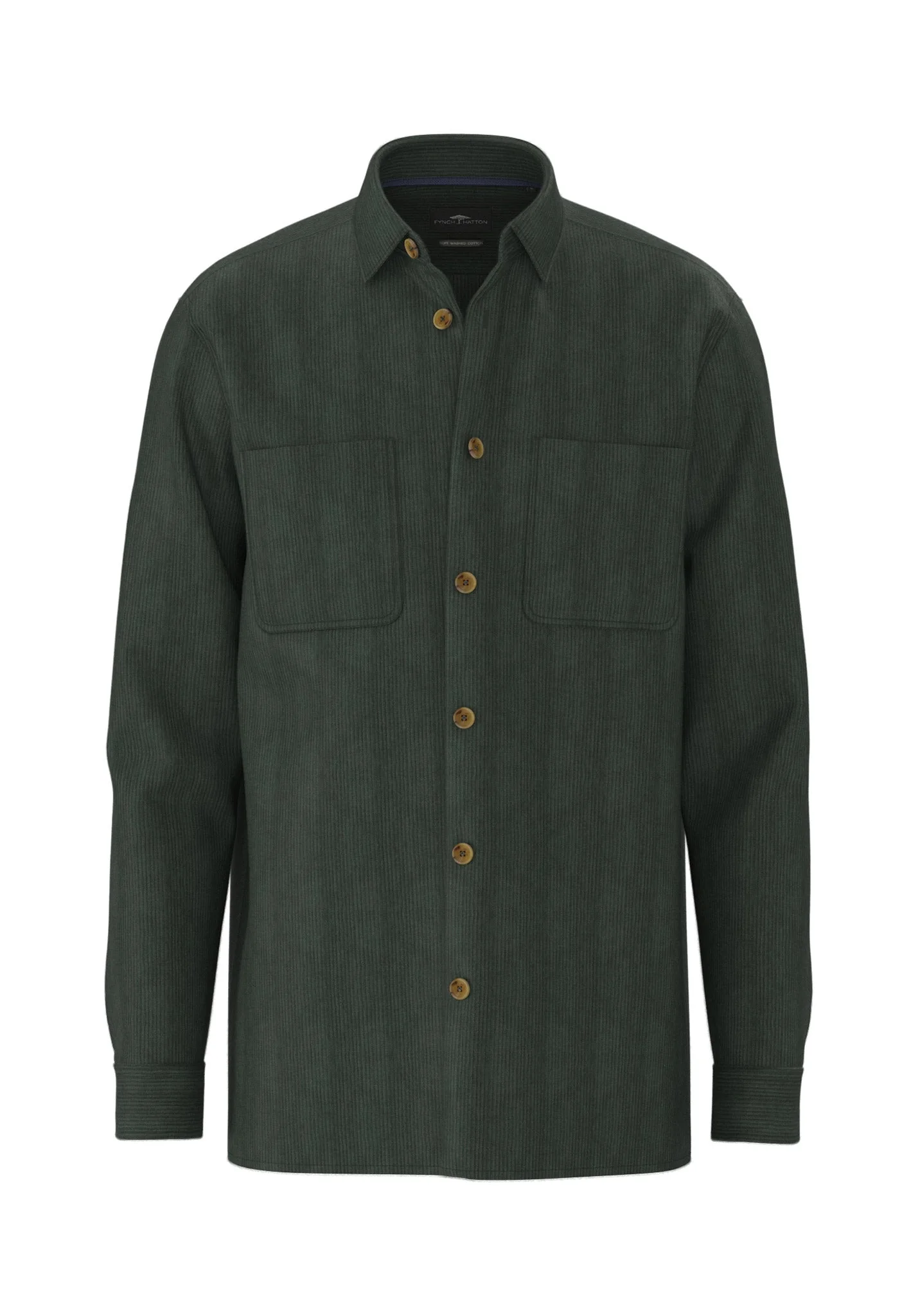 Cord-Overshirt aus Baumwolle mit Brusttaschen und Knopfleiste - Image 11