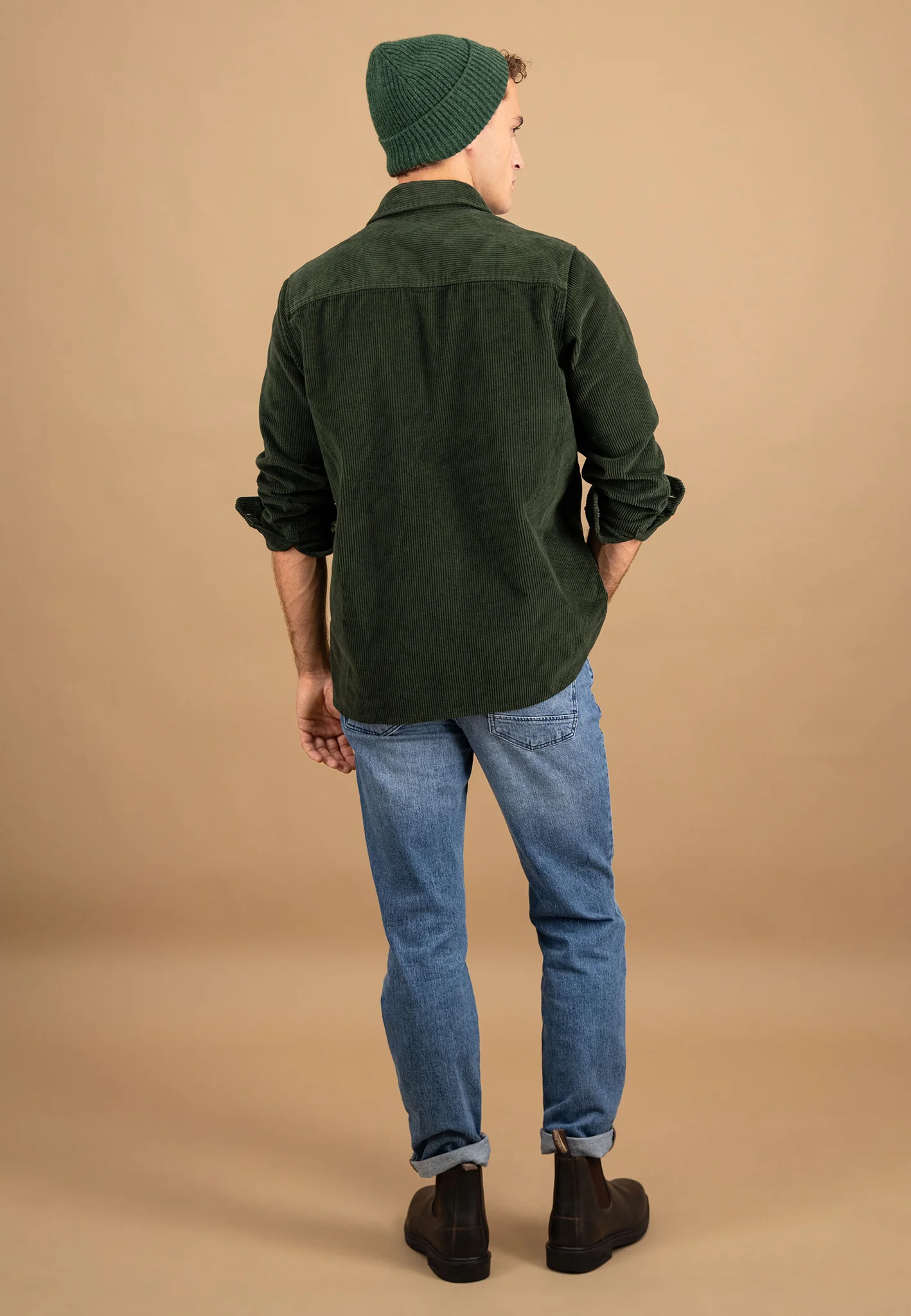 Cord-Overshirt aus Baumwolle mit Brusttaschen und Knopfleiste - Image 9