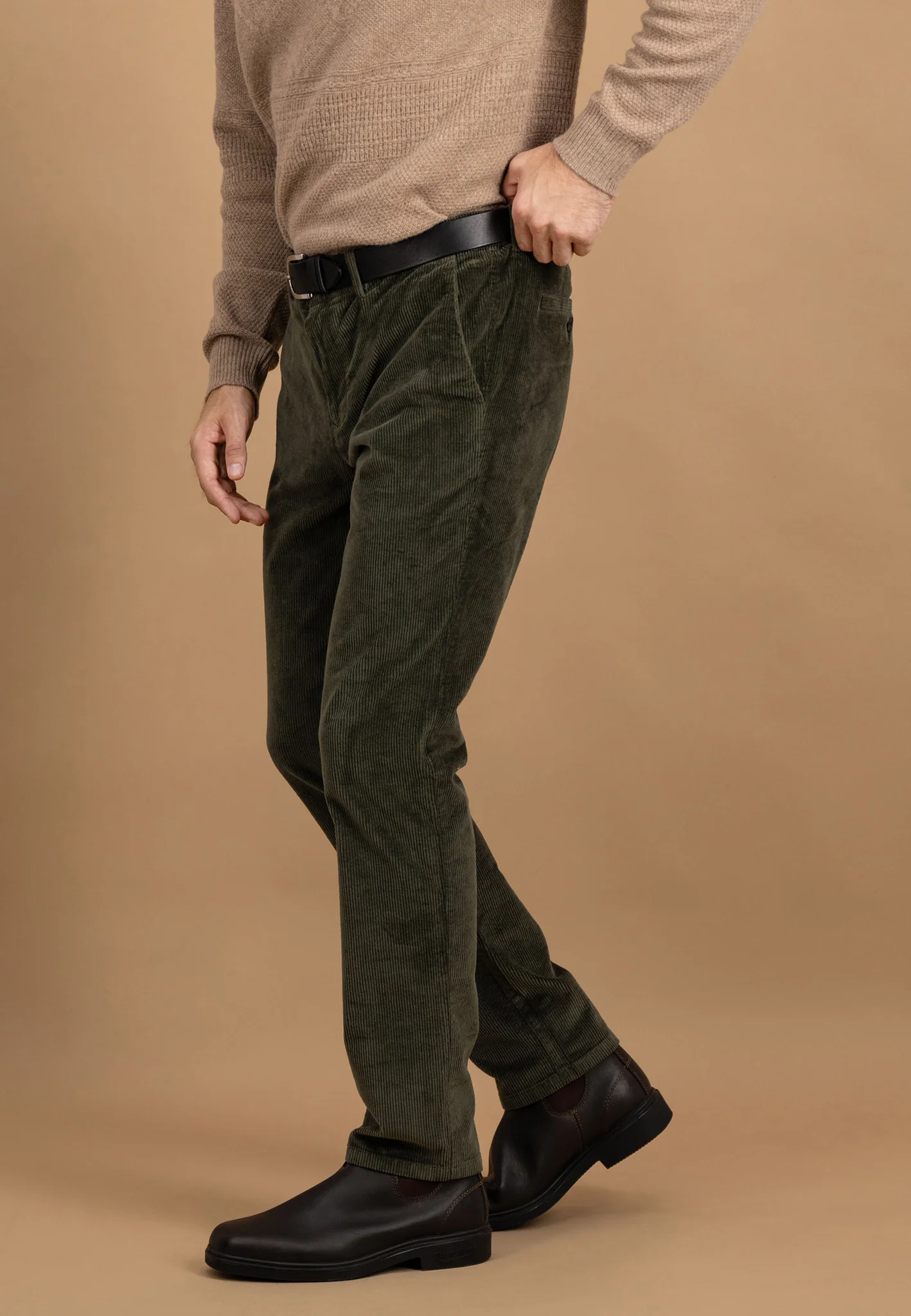Cordhose aus Baumwoll-Stretch – Straight Leg - Image 11