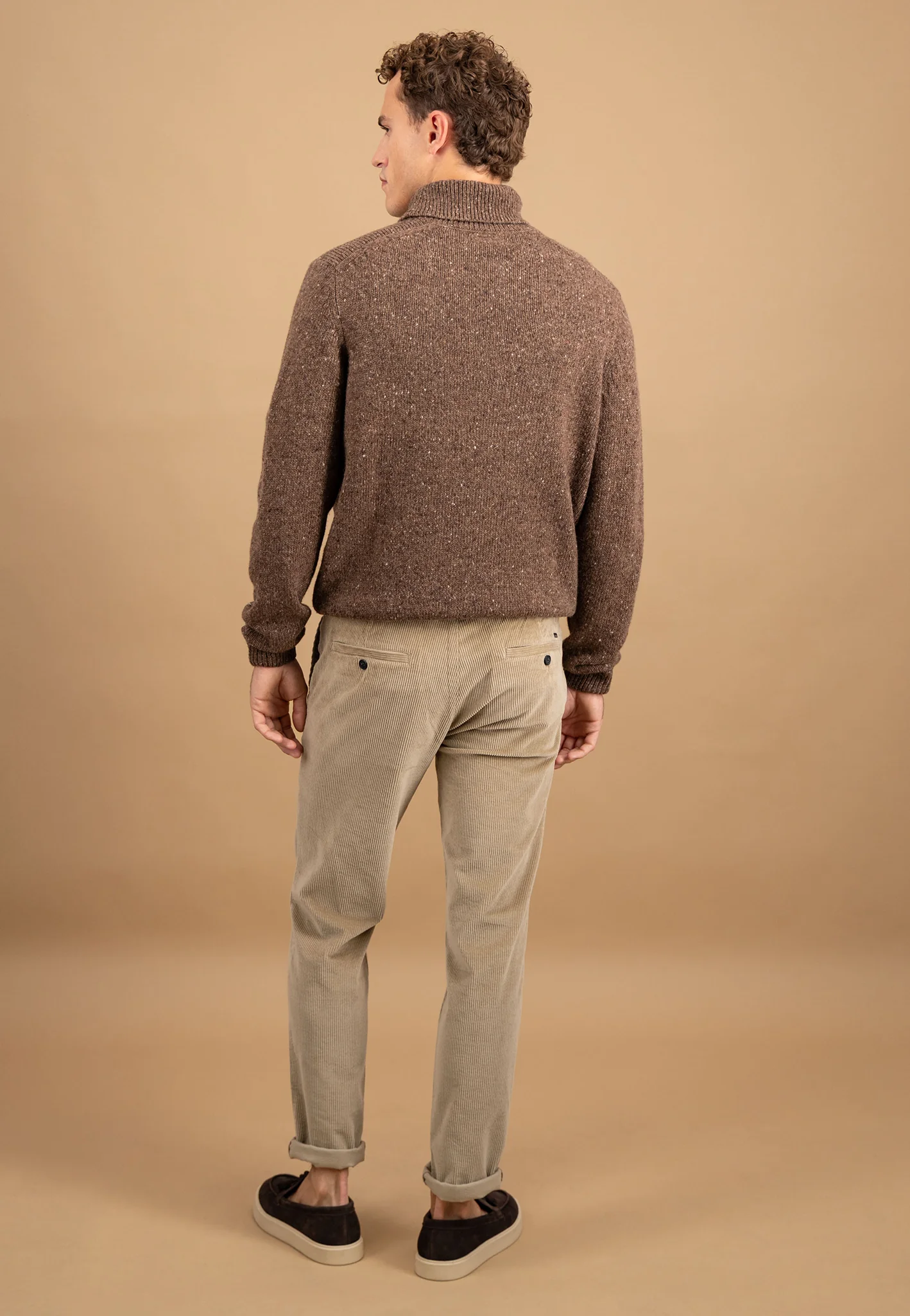 Donegal-Pullover aus Wollmix mit Rollkragen - Image 3