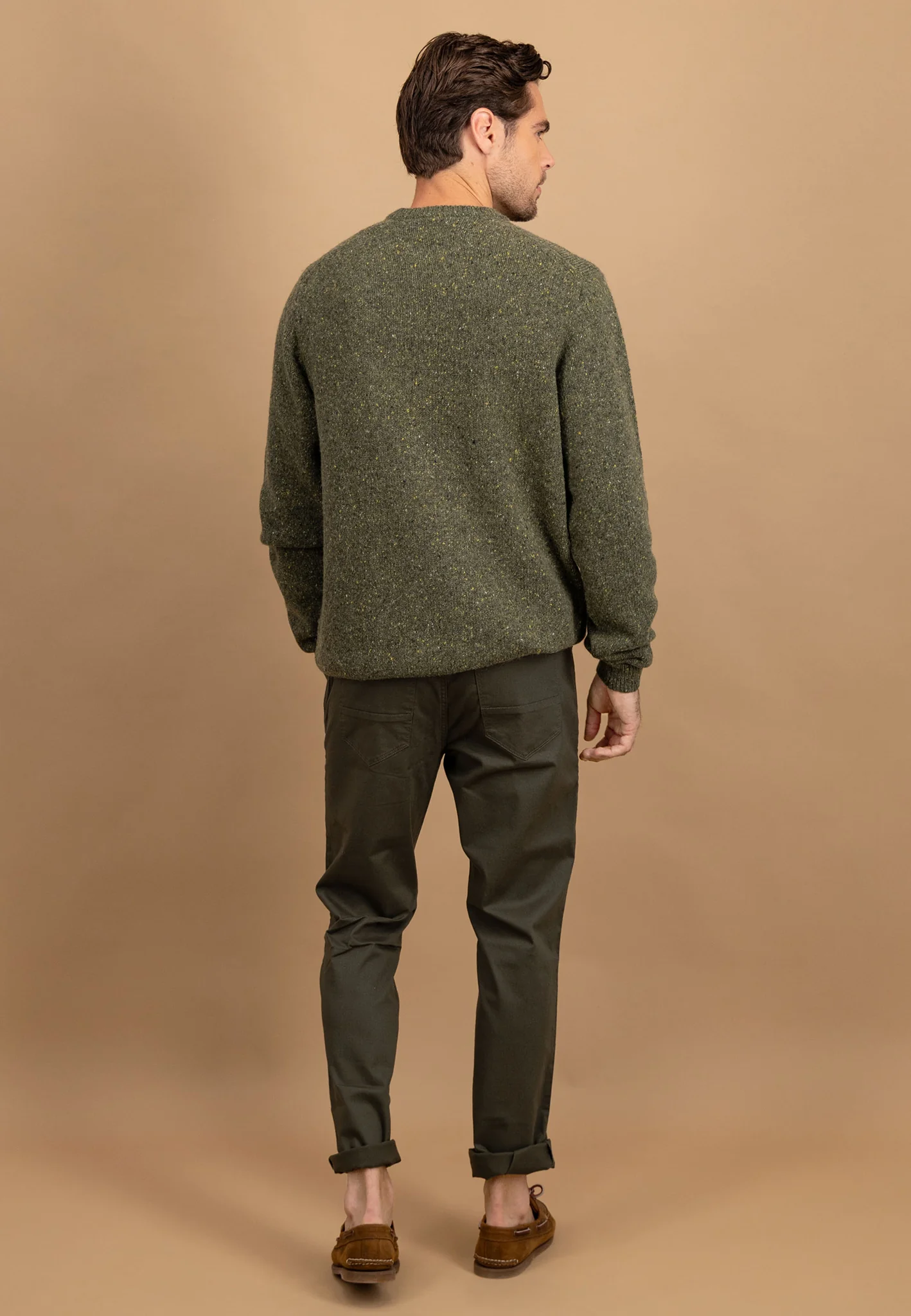 Donegal-Pullover aus Wollmix mit Rundhalsausschnitt - Image 3