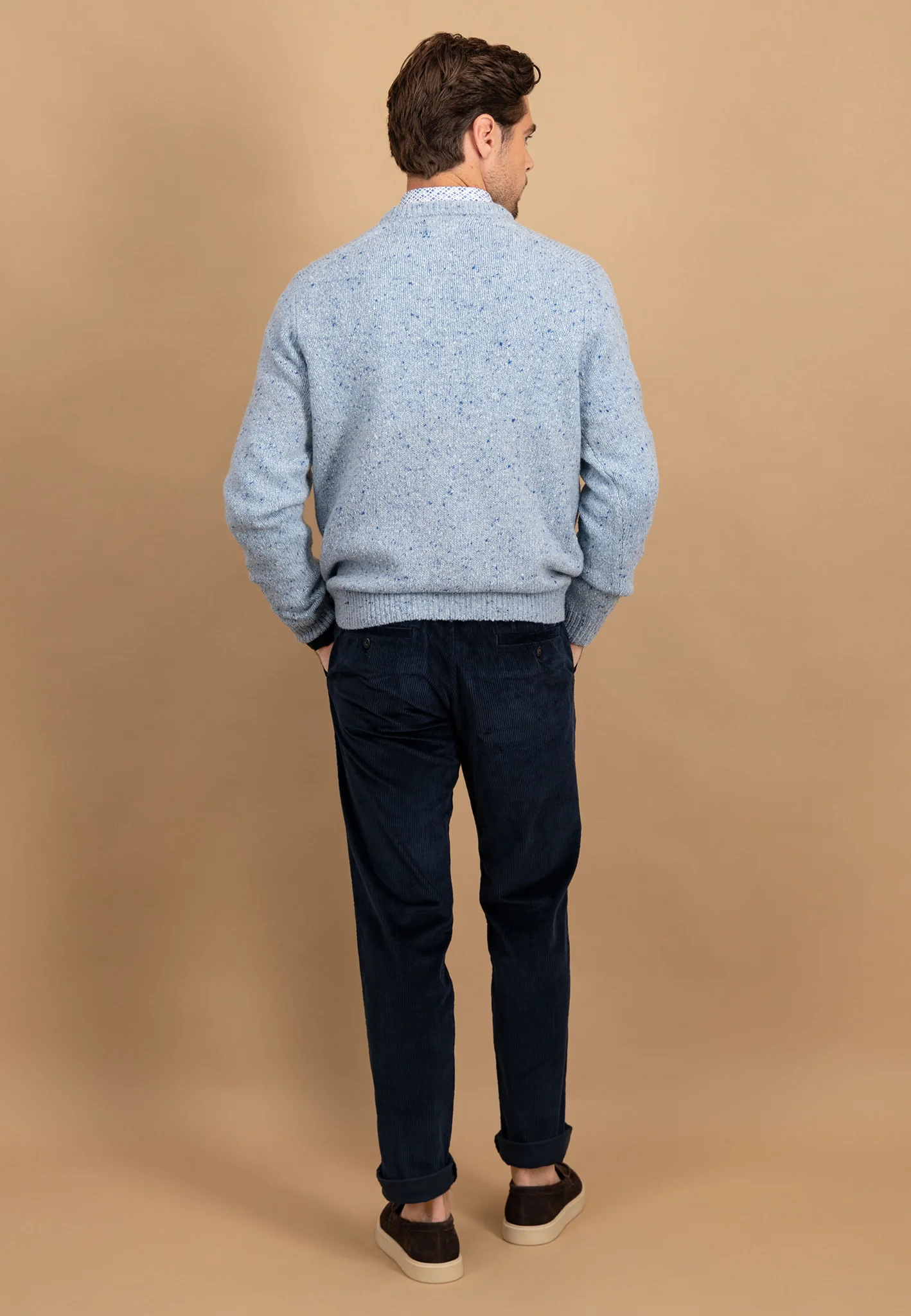 Donegal-Pullover aus Wollmix mit Rundhalsausschnitt - Image 9