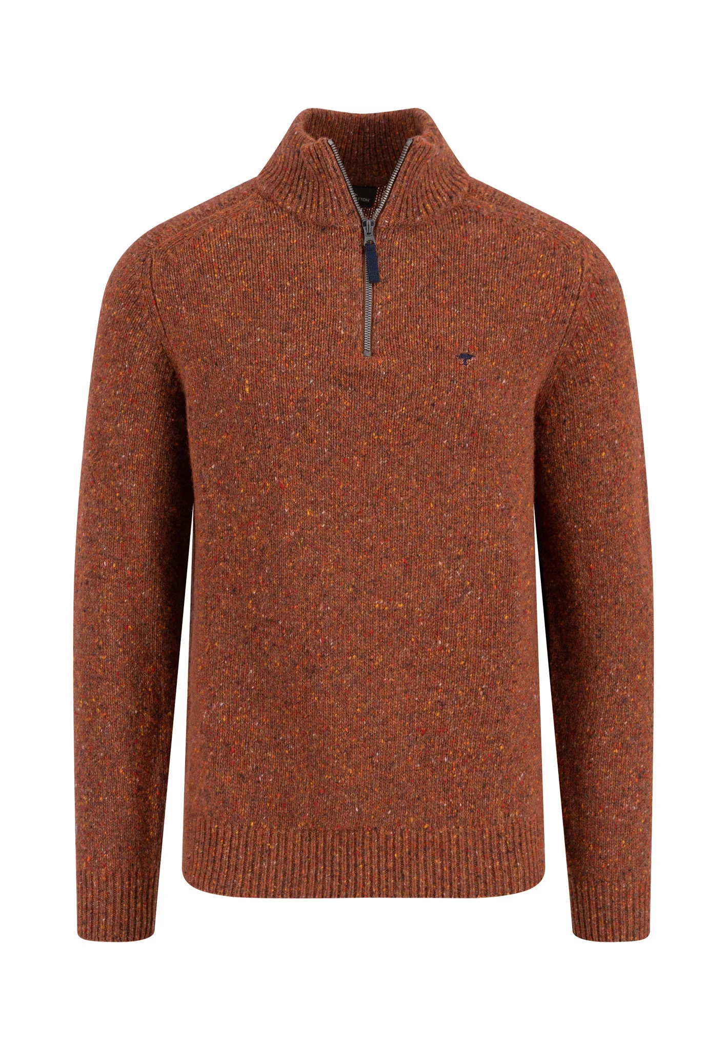Donegal-Pullover mit Troyer-Kragen - Image 9