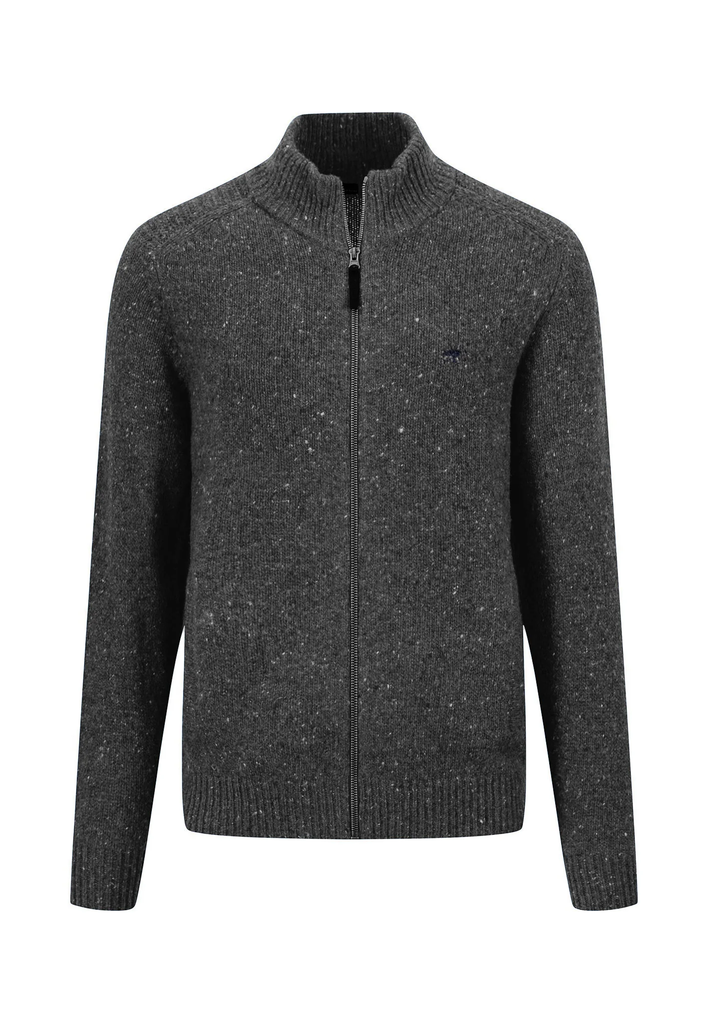 Donegal Strickjacke aus Wollmix mit Stehkragen - Image 3