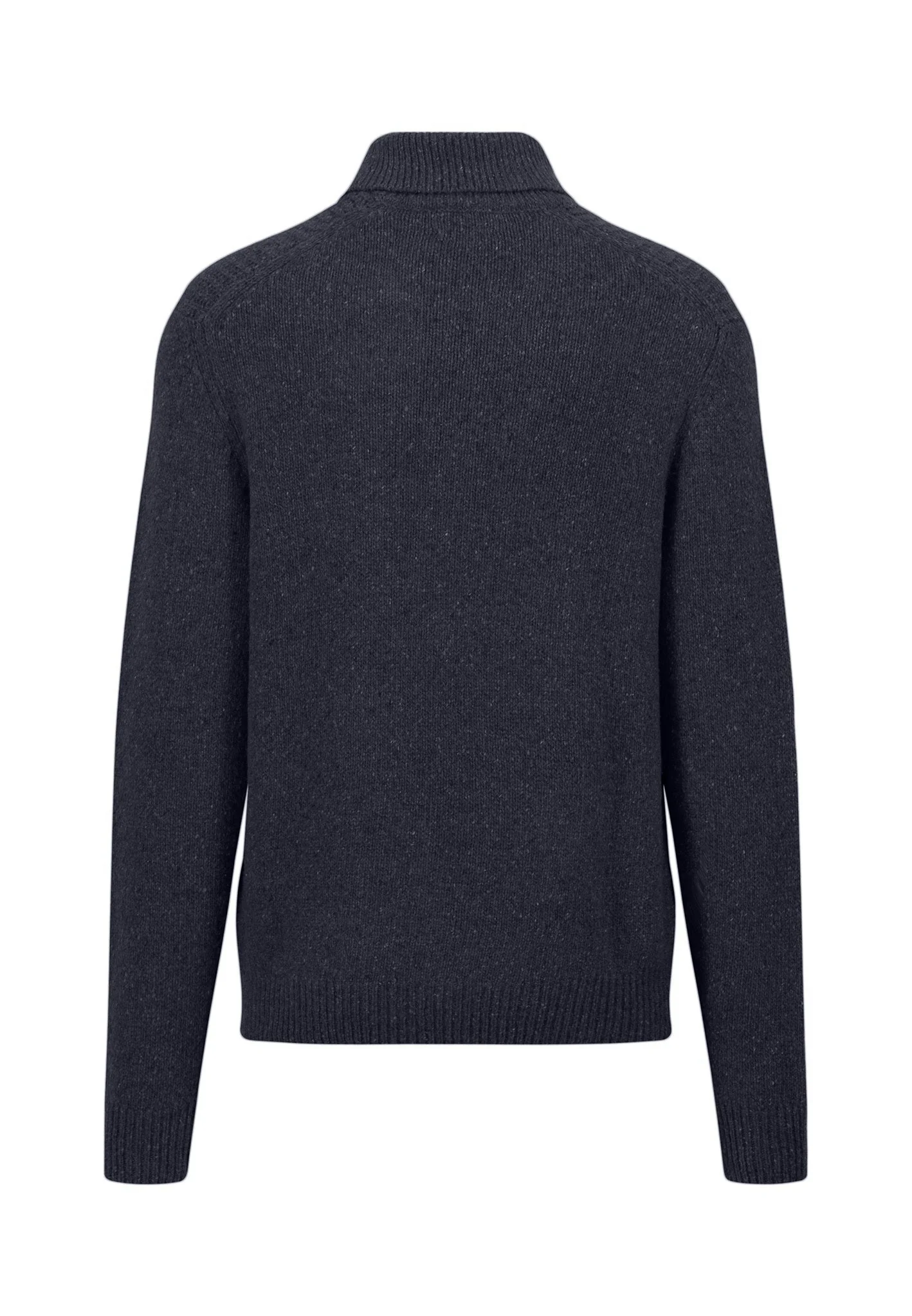 Rollkragenpullover aus Woll-Mix mit Melange-Effekt - Image 4