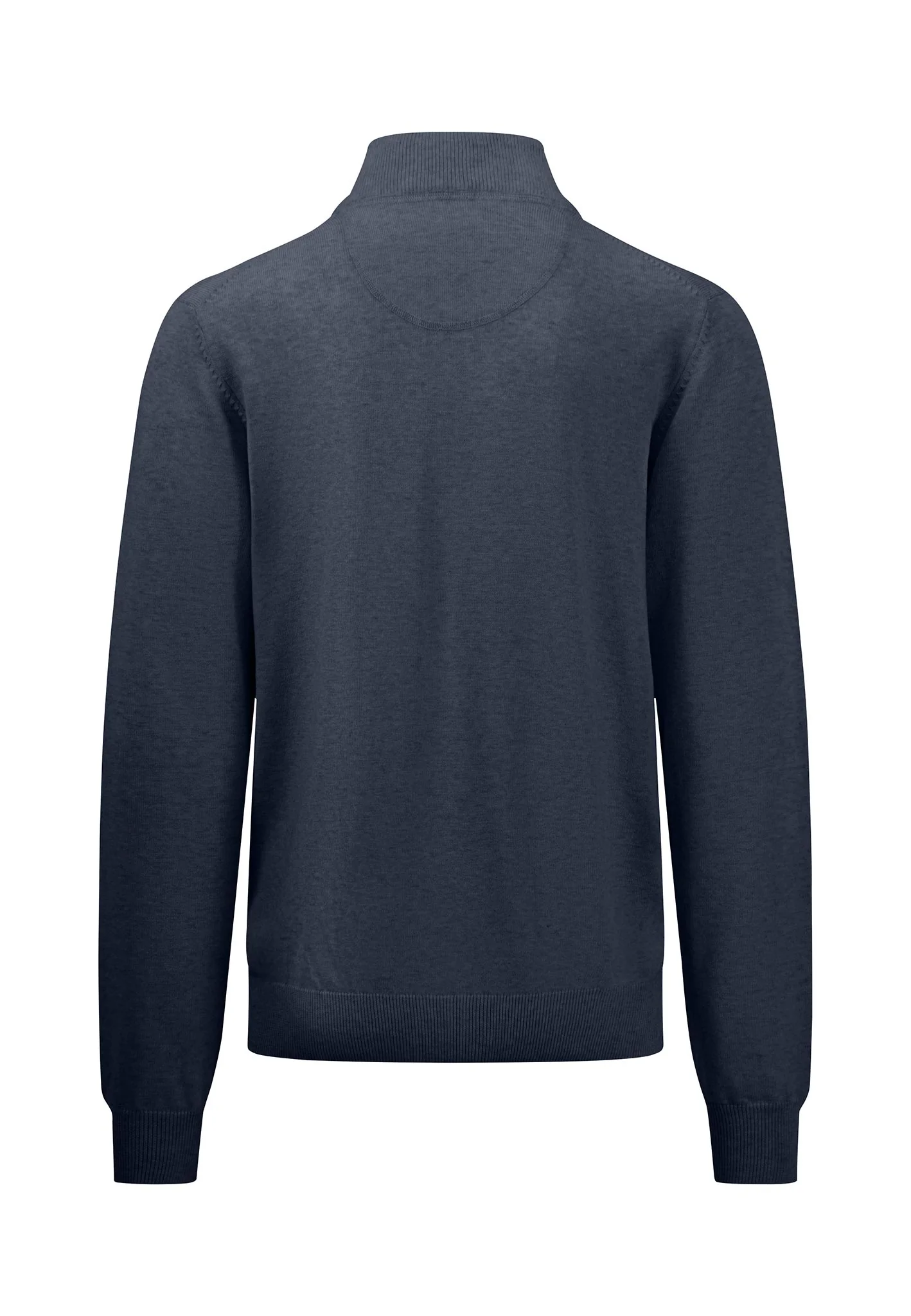 Feinstrick-Cardigan mit College-Kragen - Image 15