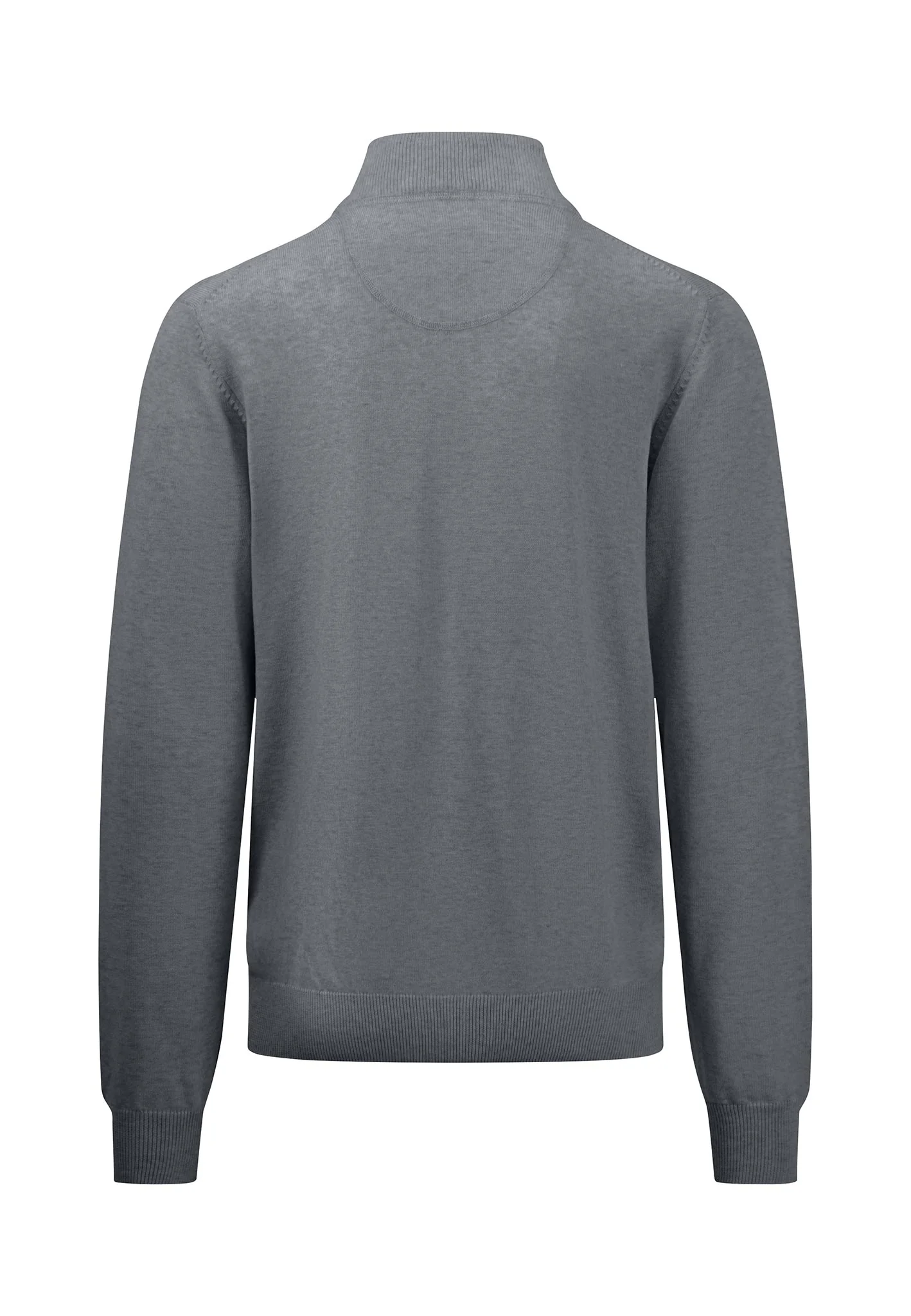 Feinstrick-Cardigan mit College-Kragen - Image 17