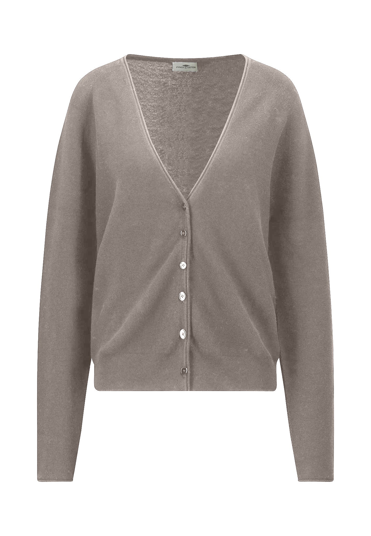Feinstrickjacke aus Baumwolle mit Knöpfen - Image 7