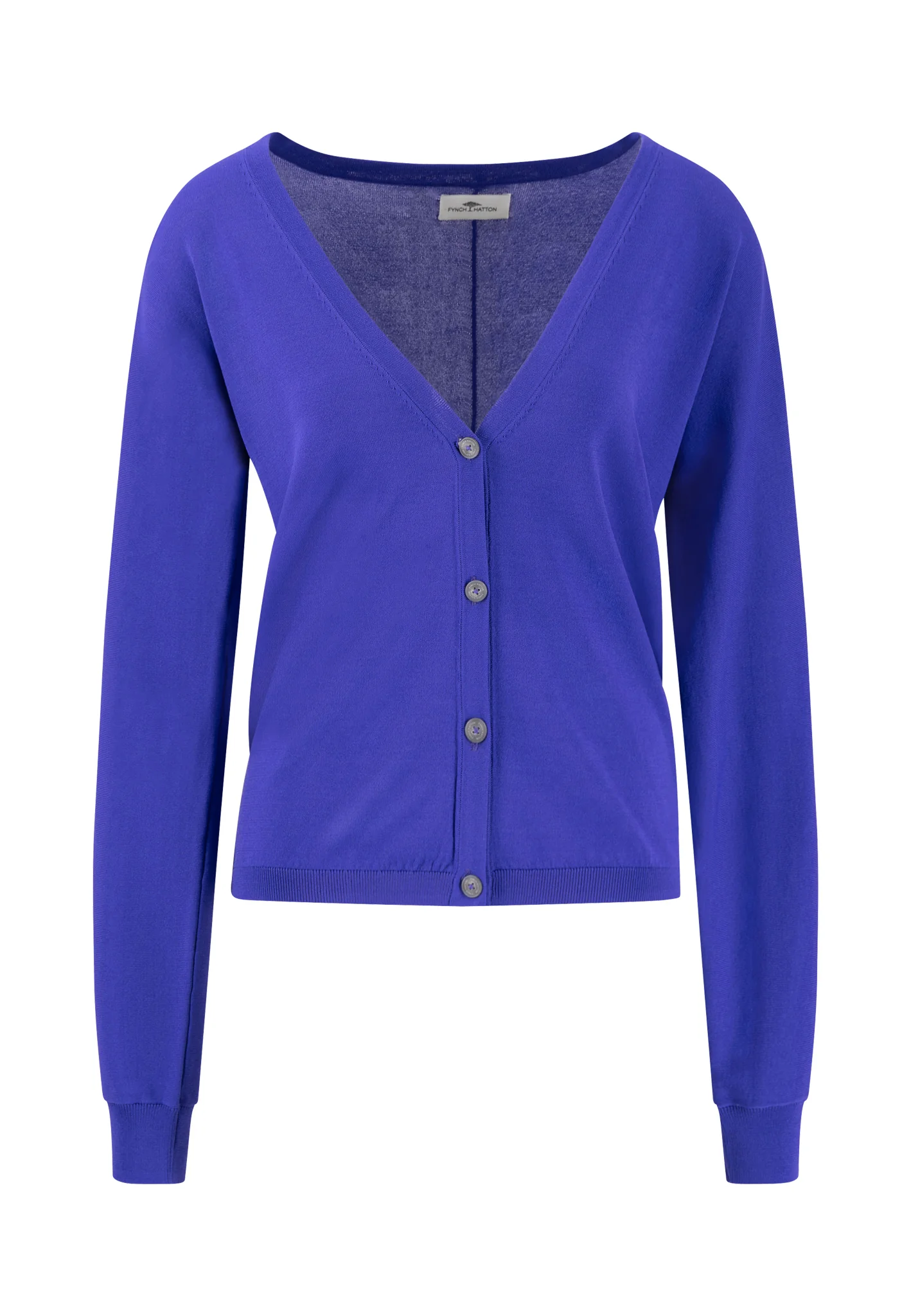 Feinstrickjacke aus Viskose-Mix mit Knöpfen - Image 6