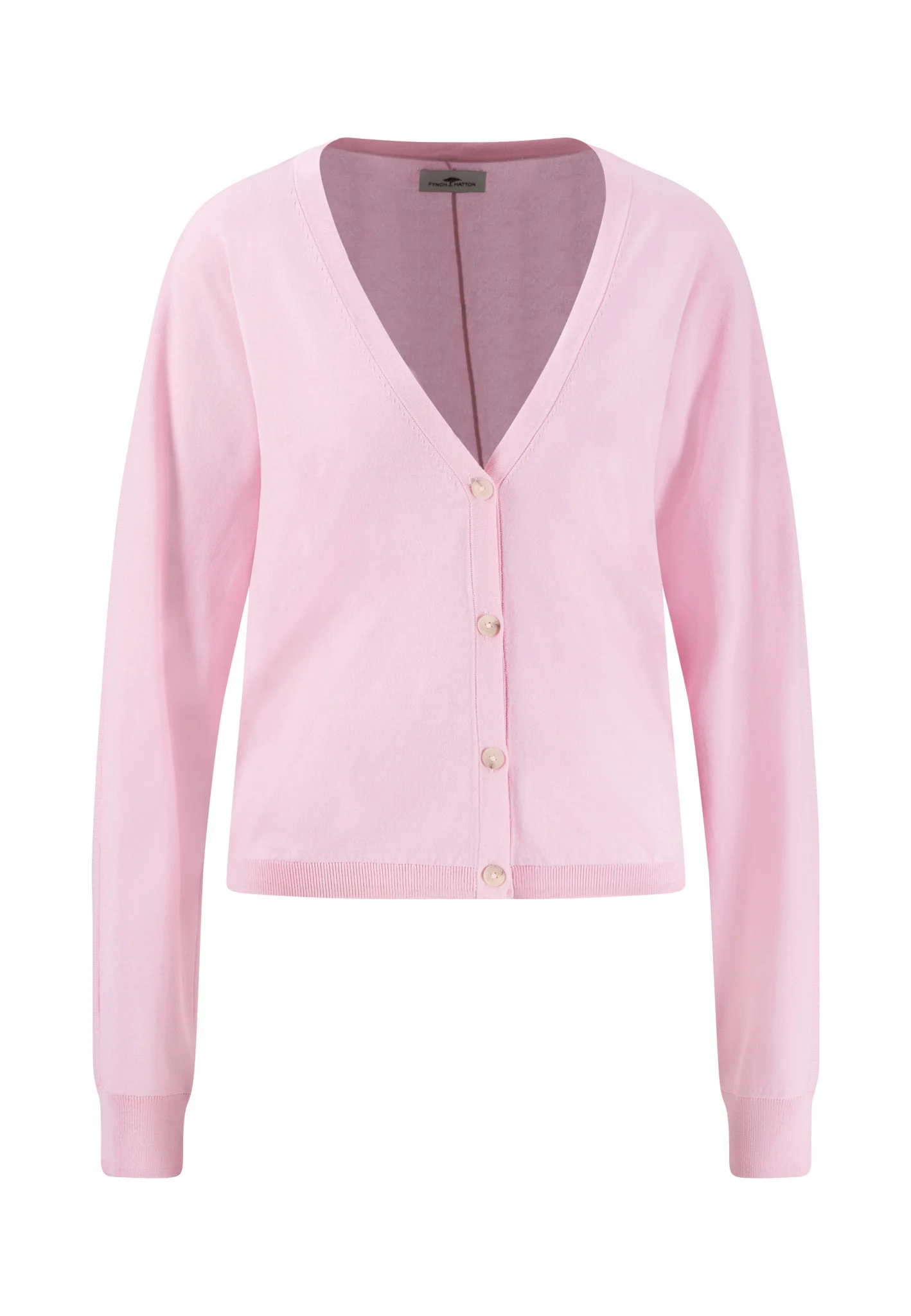 Feinstrickjacke aus Viskose-Mix mit Knöpfen - Image 8