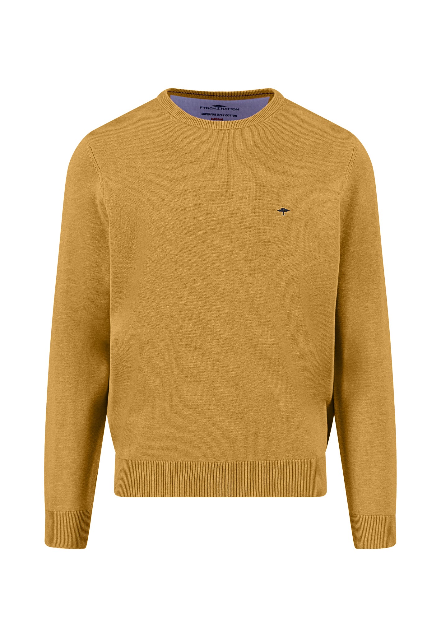 Feinstrickpullover aus Baumwolle mit Rundhalsausschnitt - Image 11
